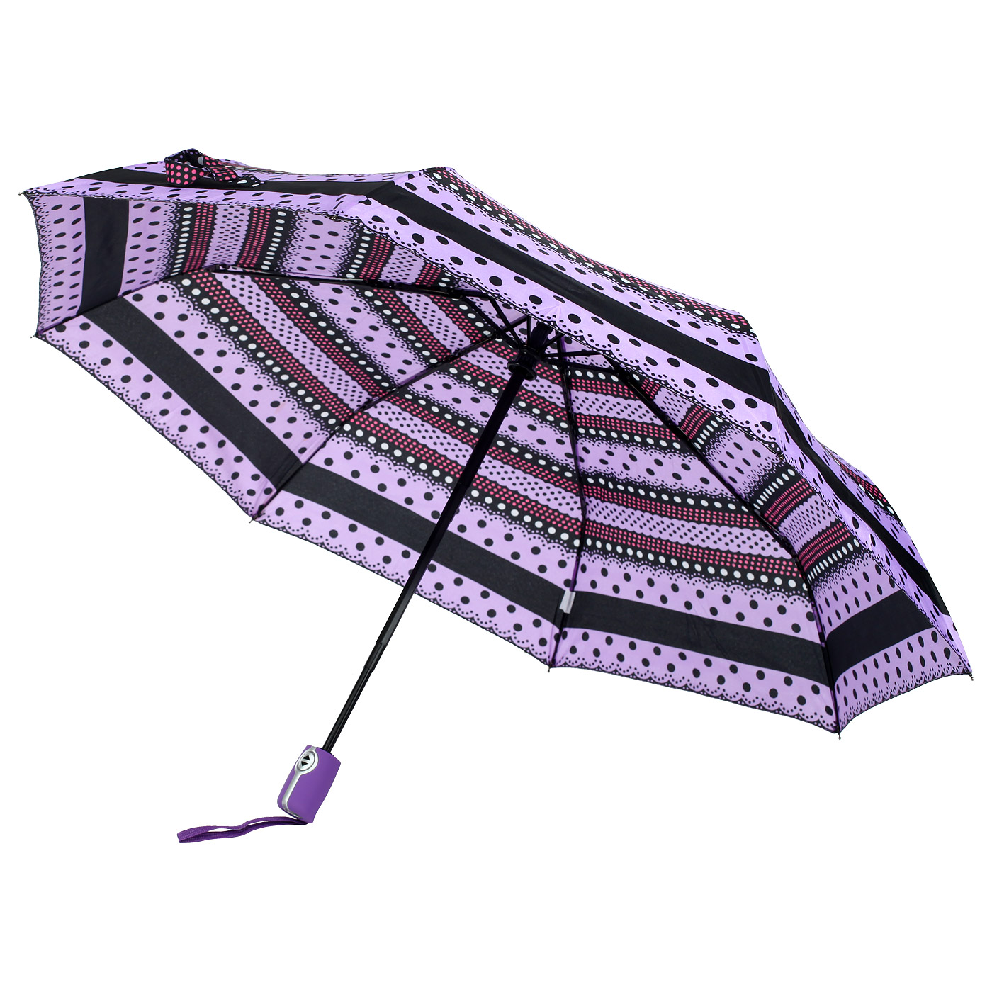 Складной зонт с принтом Raindrops 