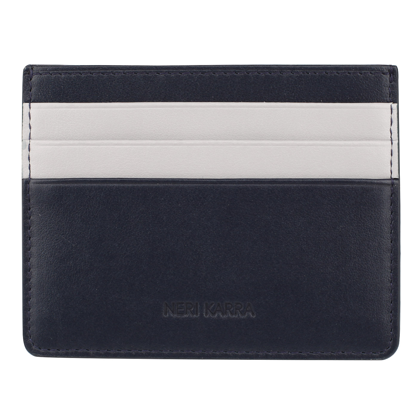 Neri Karra Компактная визитница из натуральной кожи