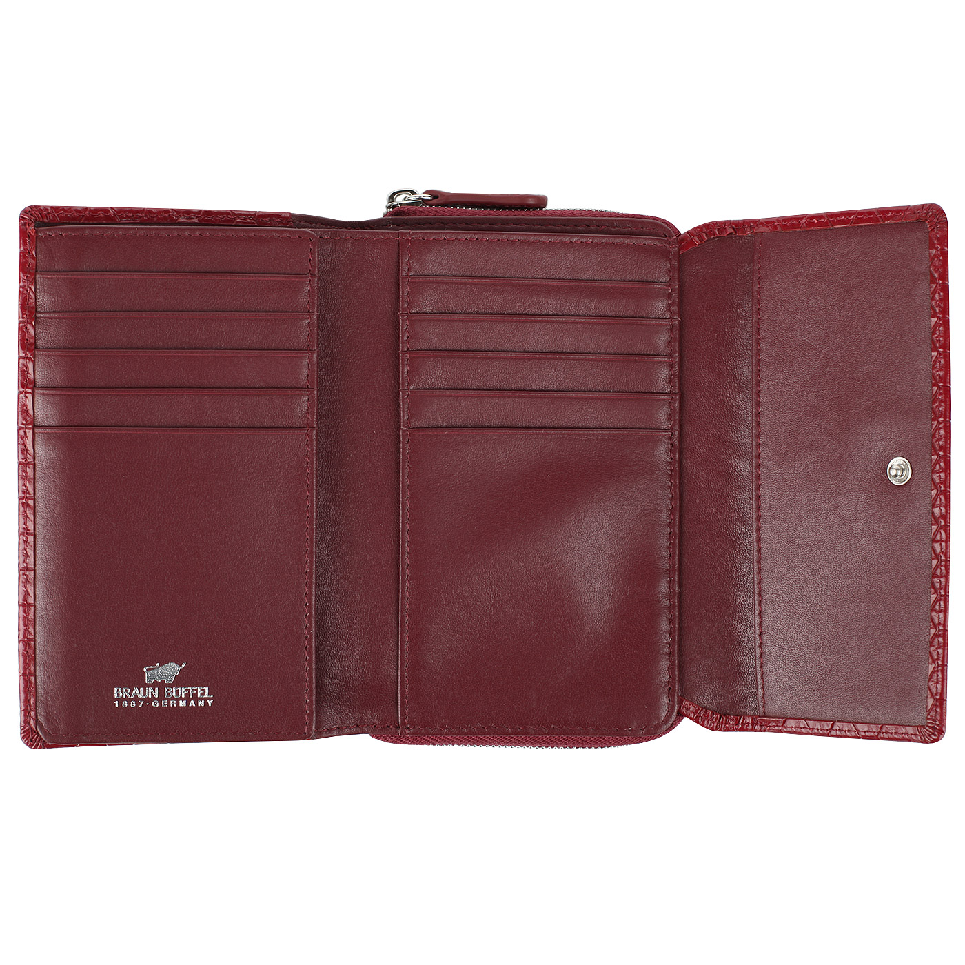 Женское кожаное портмоне с двумя отделами Braun Buffel Modena