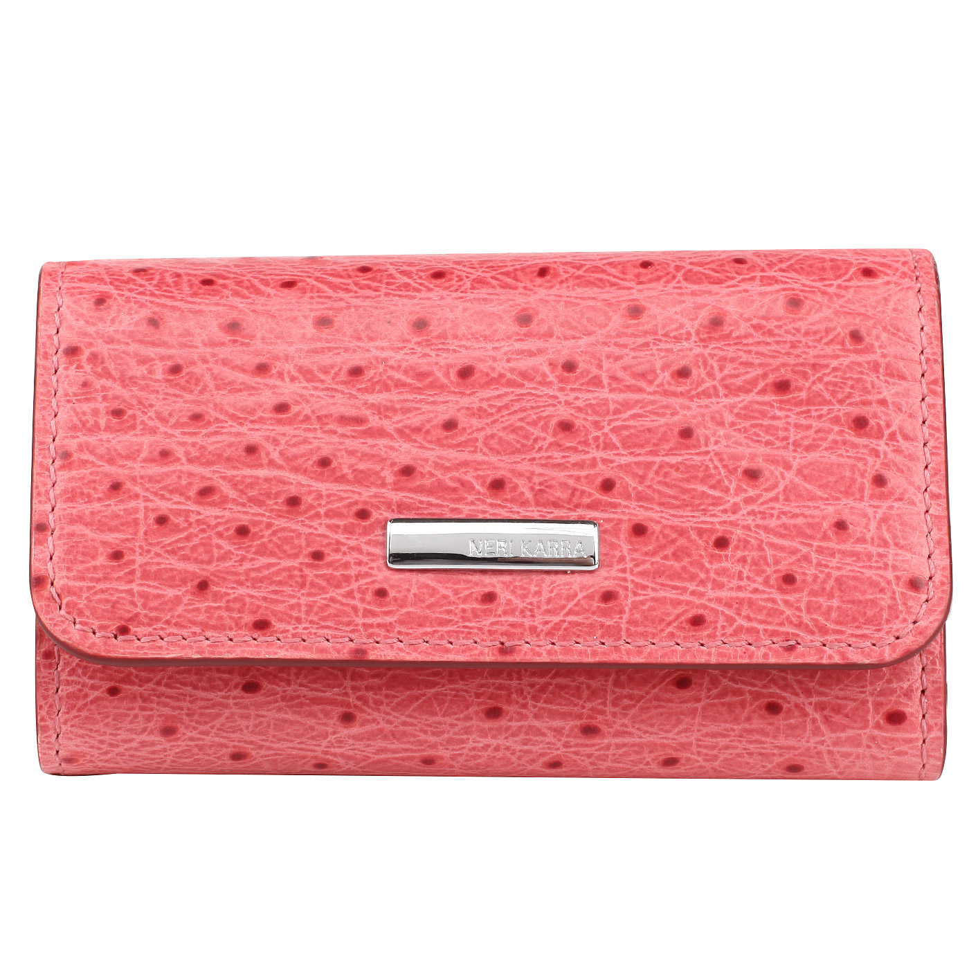 Neri Karra Ключница из розовой кожи