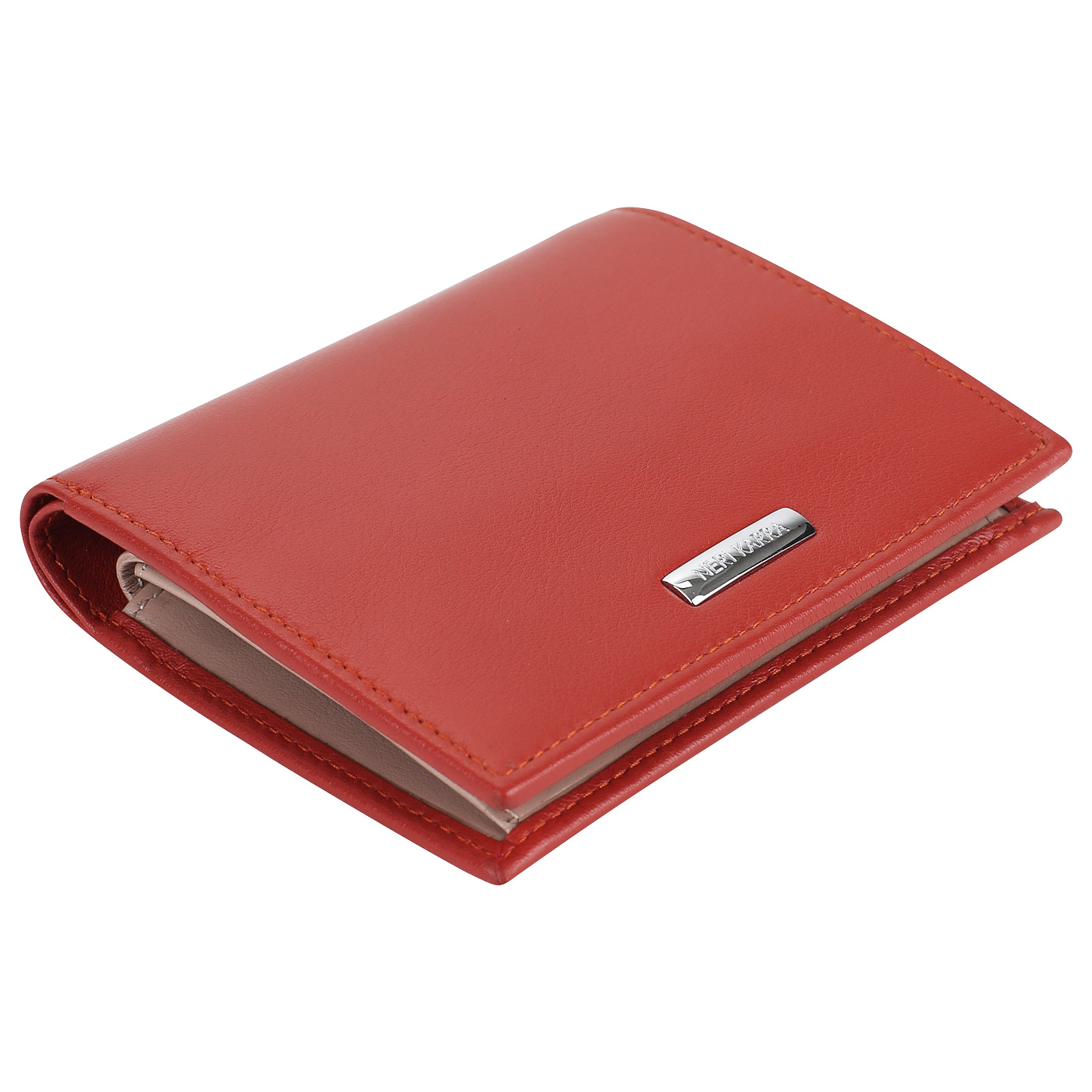 Маленький кошелек из гладкой кожи Neri Karra 