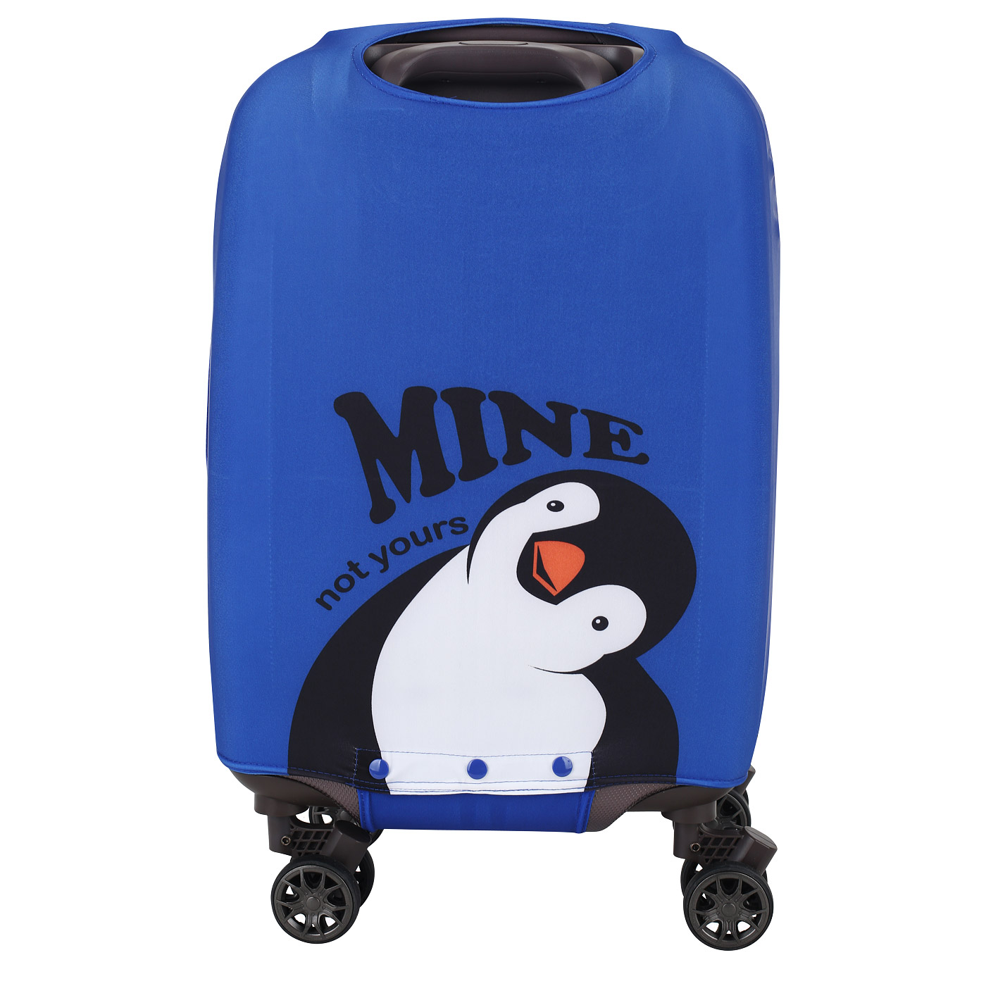 Чехол для чемодана Eberhart Penguin Dark Blue