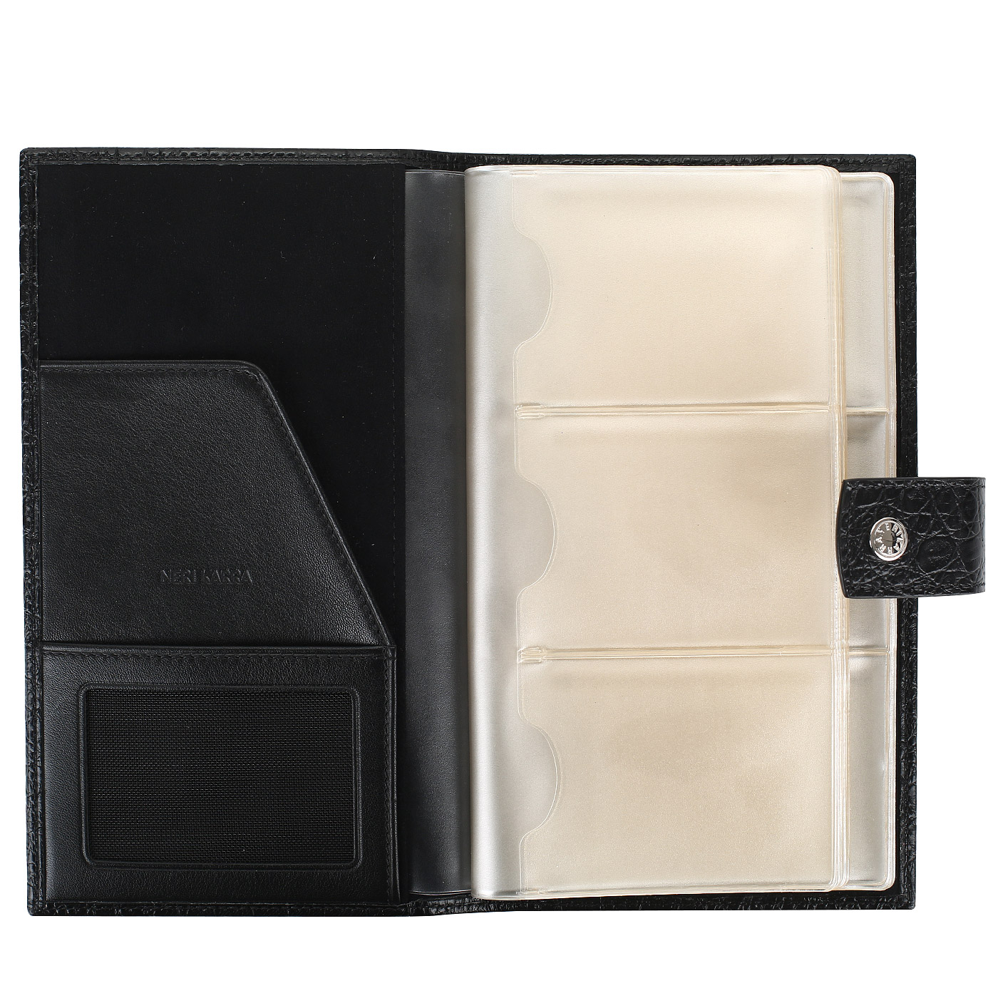 Визитница на кнопке Neri Karra 