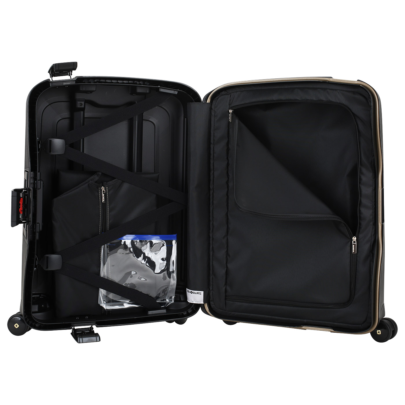 Чемодан для ручной клади из полипропилена Samsonite S’Cure DLX