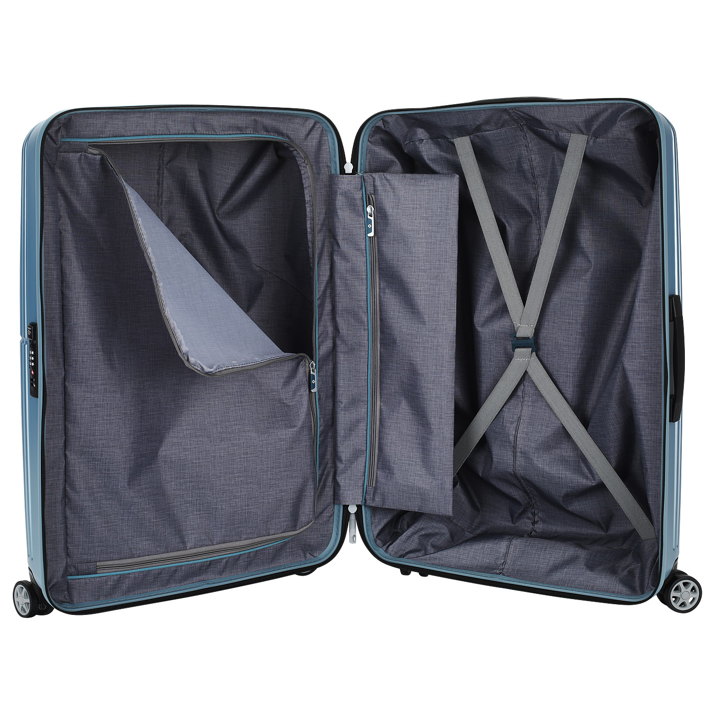 Чемодан средний M из поликарбоната с кодовым замком Samsonite Orfeo