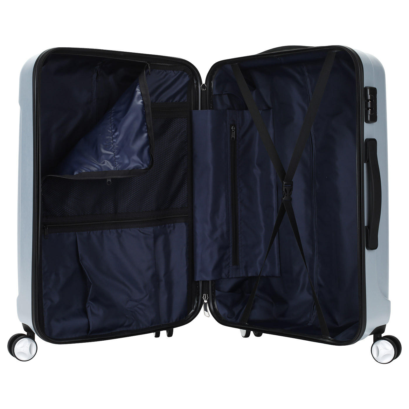 Чемодан средний M из ABS-пластика с кодовым замком Sun Voyage Elit