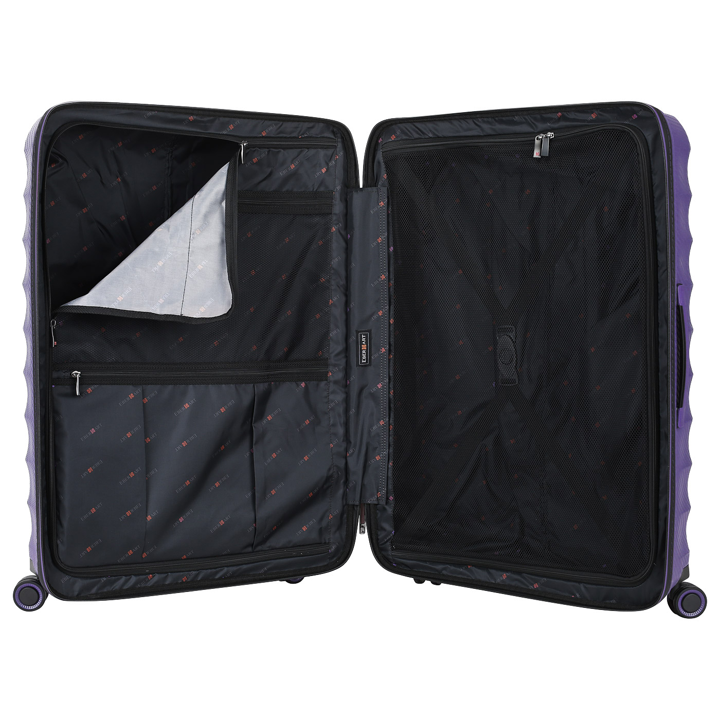 Чемодан большой L из полипропилена с кодовым замком Eberhart Aero