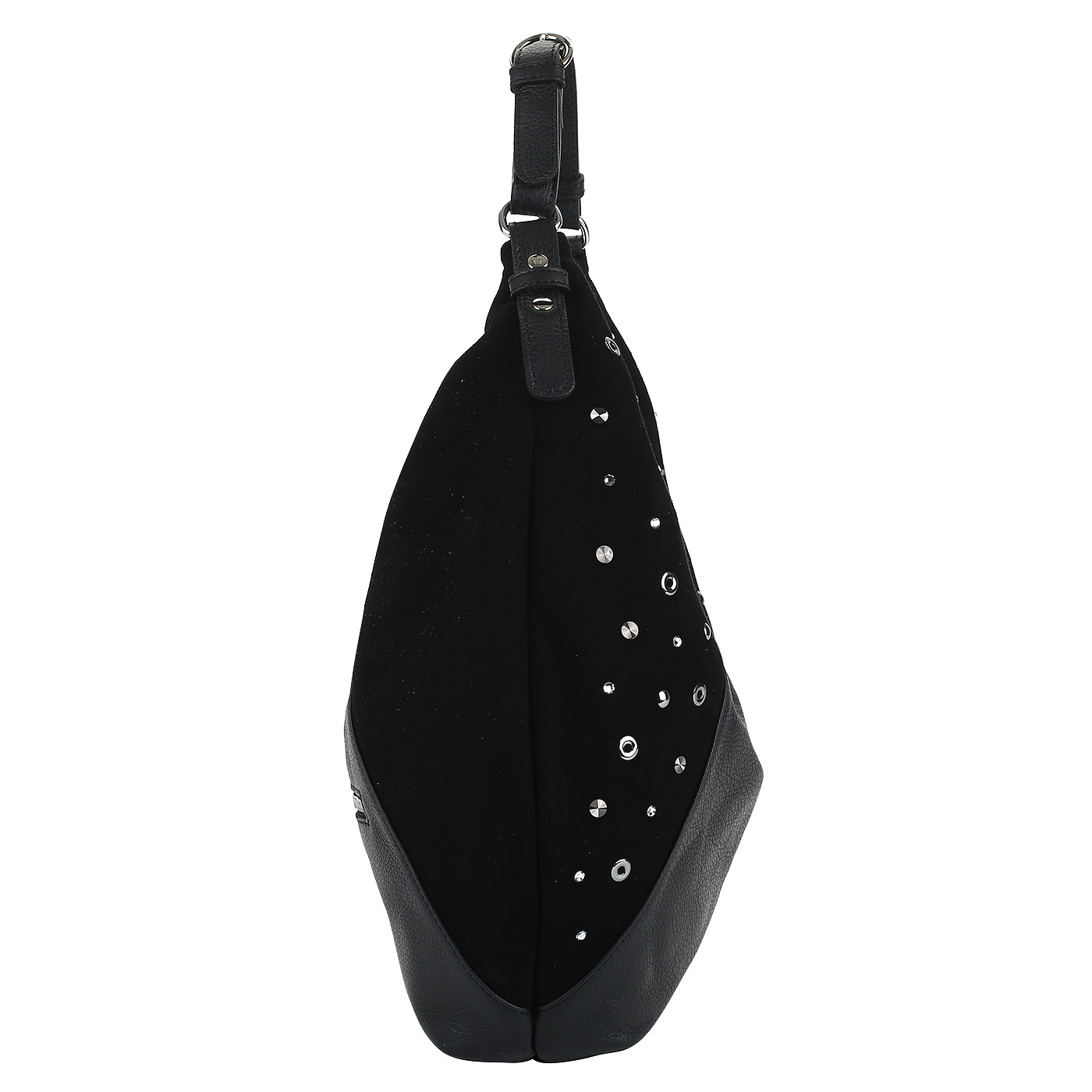 Комбинированная сумка-хобо Marina Creazioni 