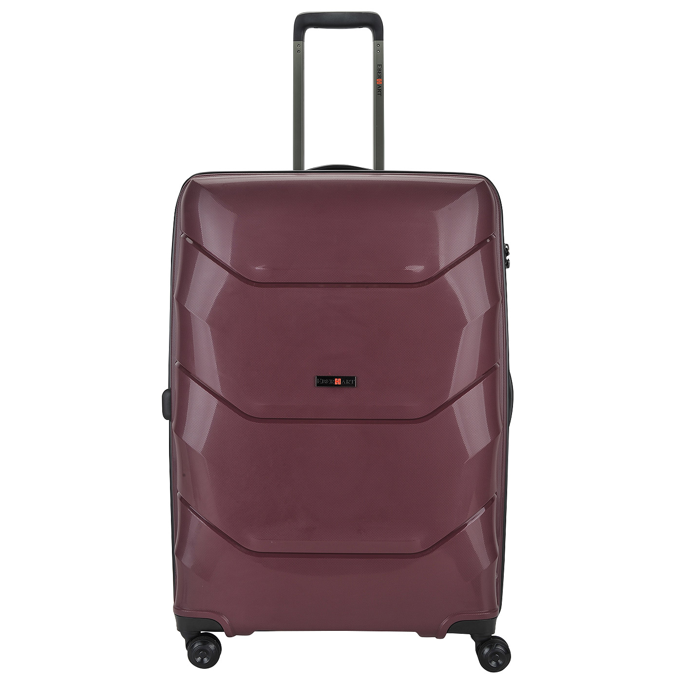 Чемодан большой L из полипропилена с кодовым замком Eberhart Mystique