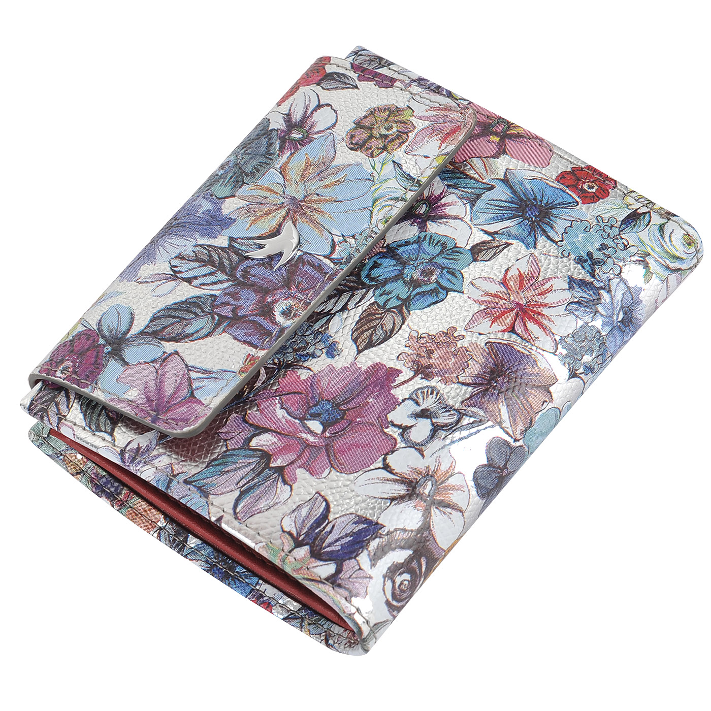 Женское кожаное портмоне Aurelli Luna fiore