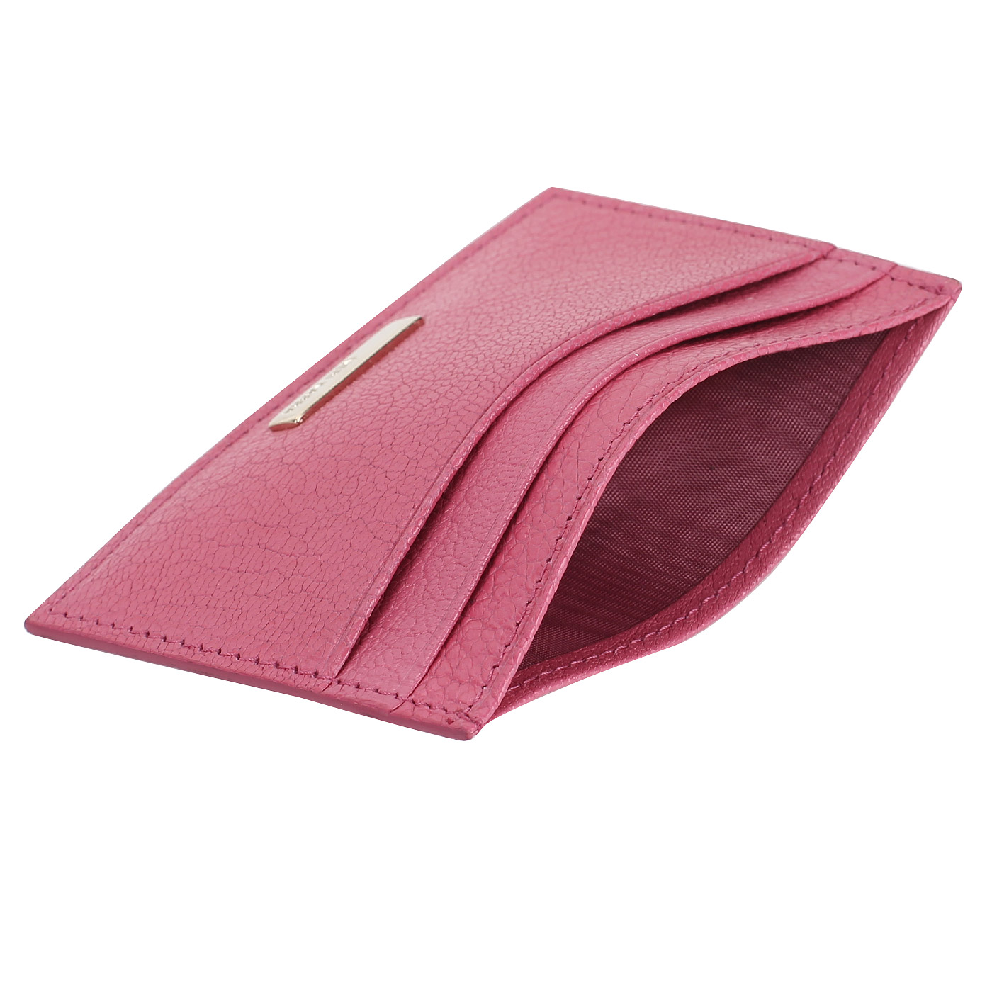 Розовая визитница Neri Karra 