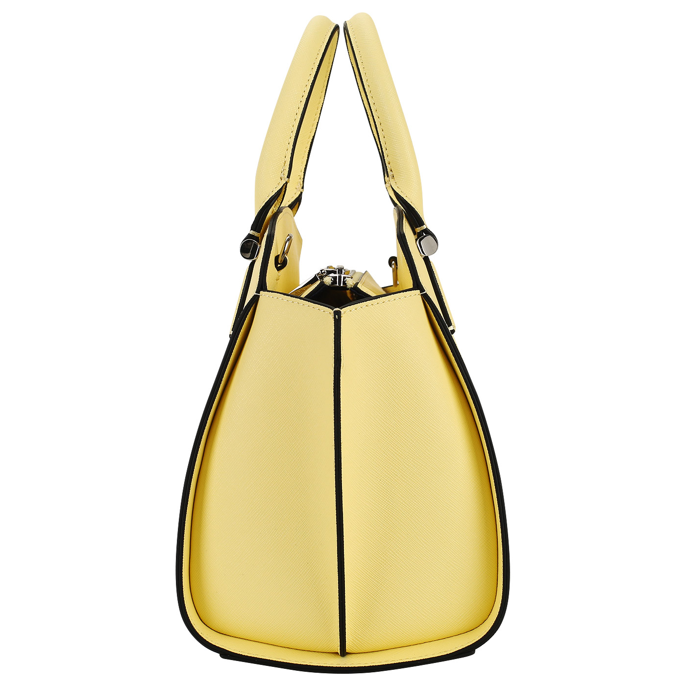 Сафьяновая сумка-трапеция Cromia Perla