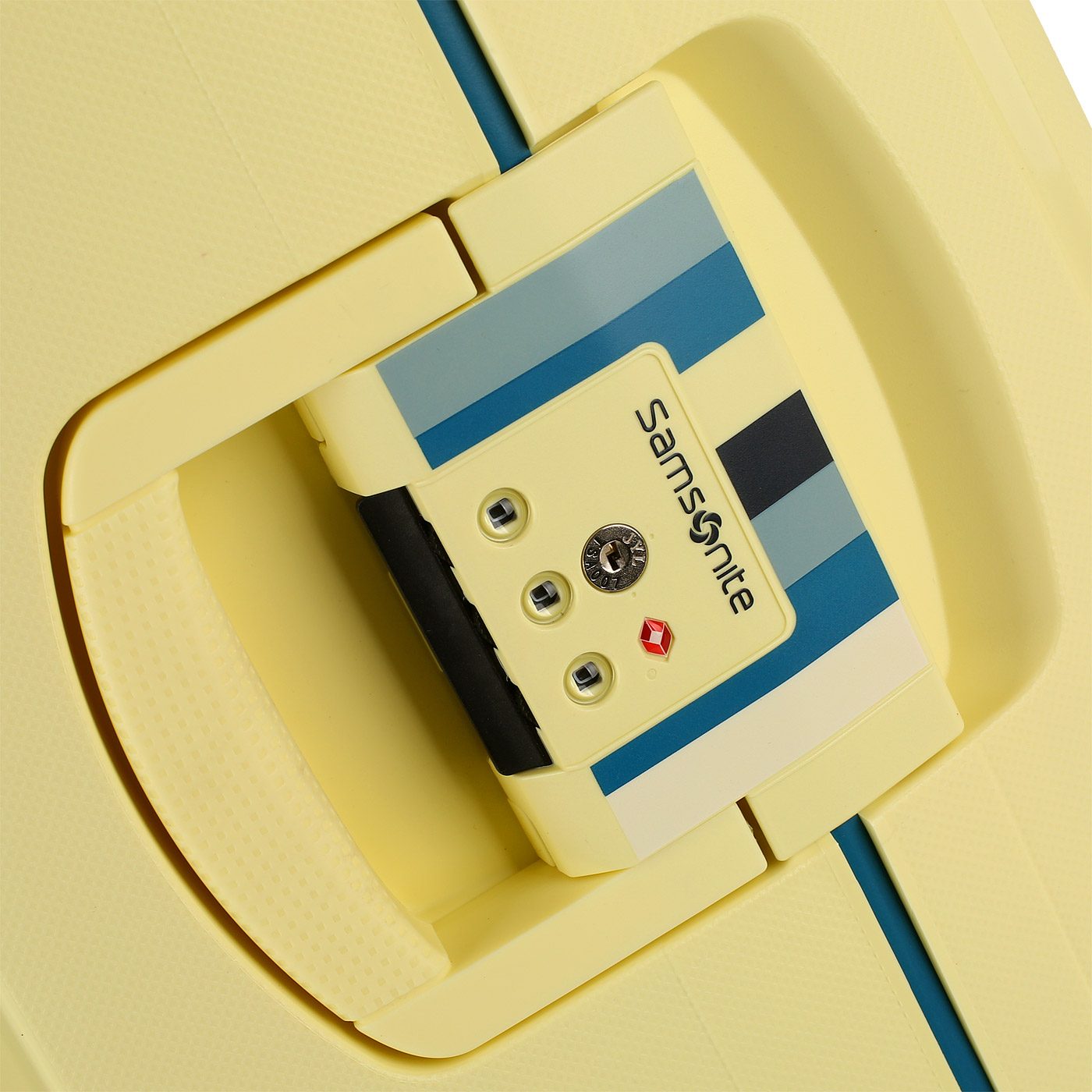 Чемодан большой L из полипропилена с кодовым замком Samsonite S’Cure