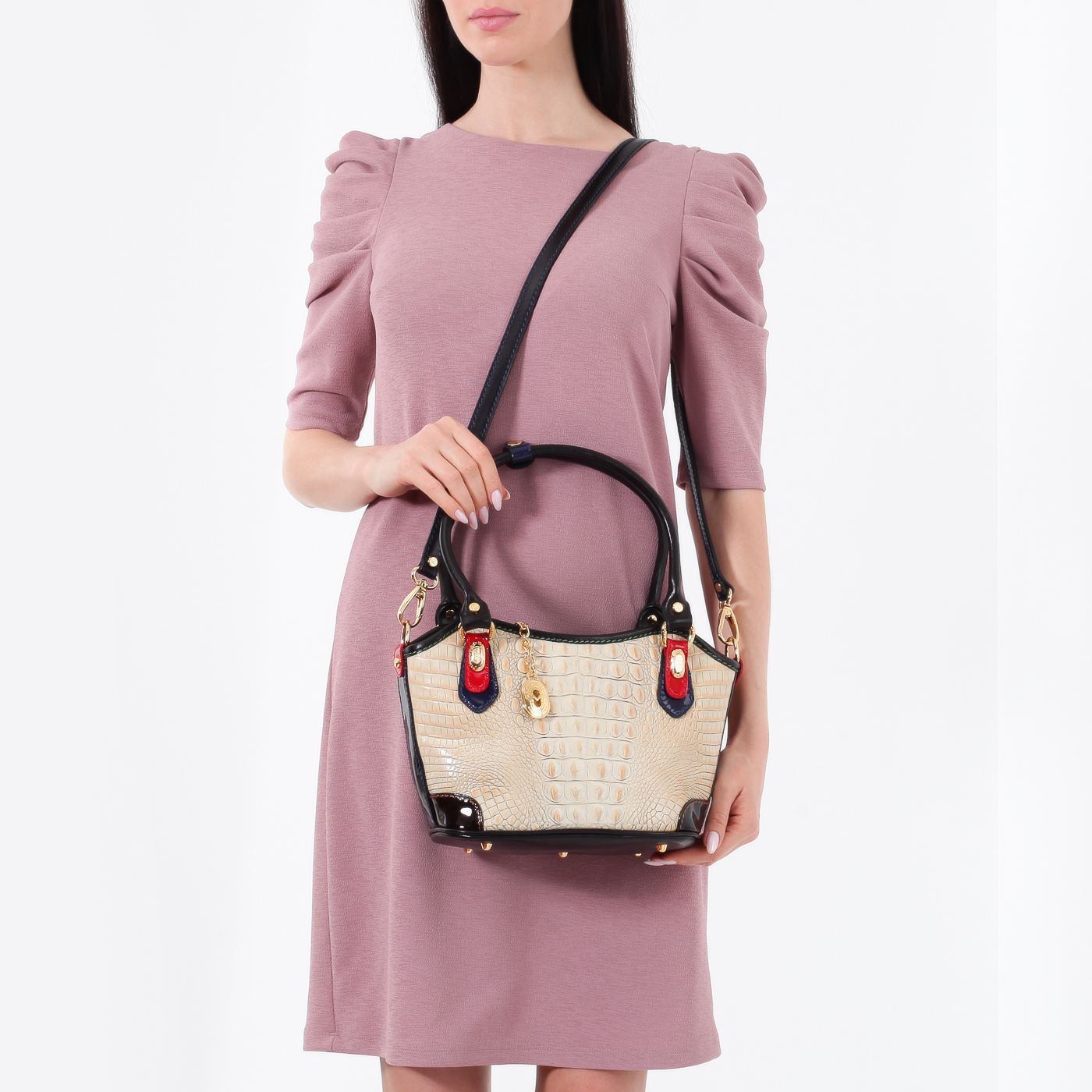 Сумка с тремя отделами Marino Orlandi 