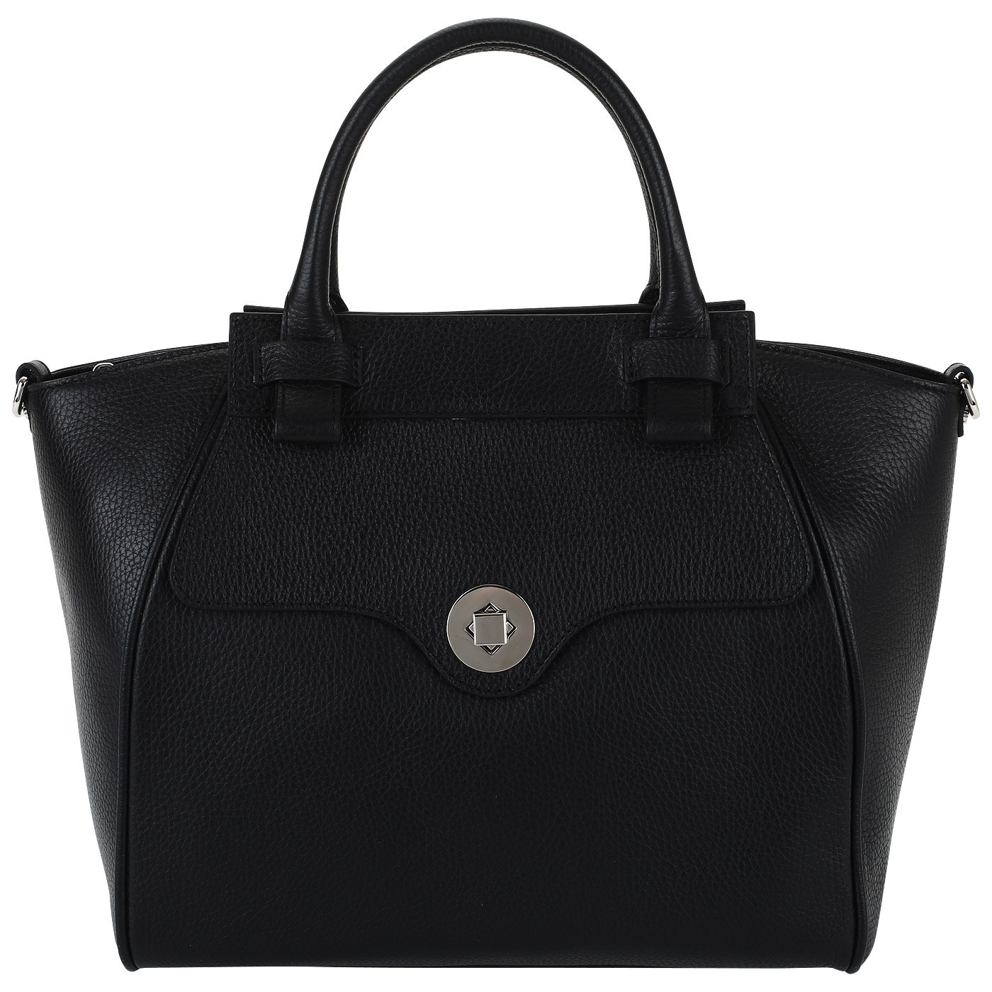 Chatte Черная кожаная сумка