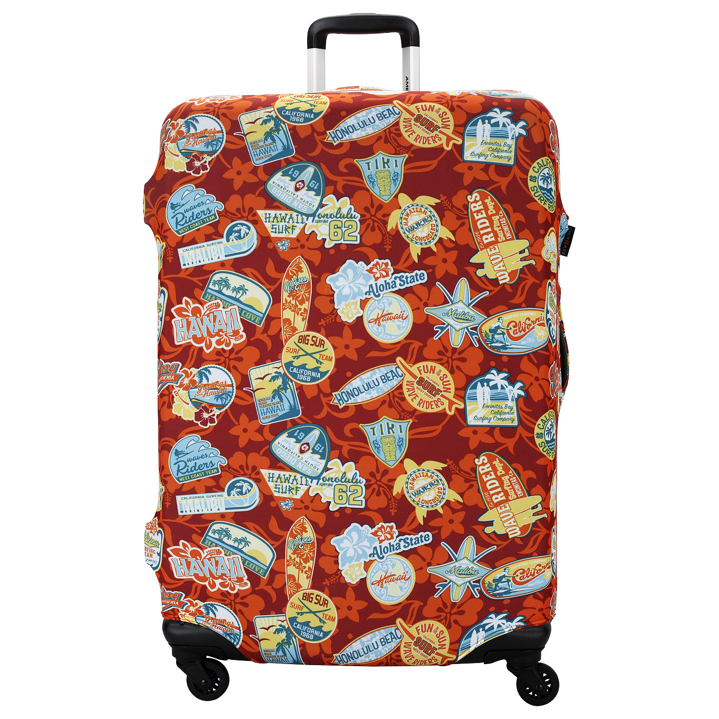 Чехол для чемодана Eberhart Red Collage