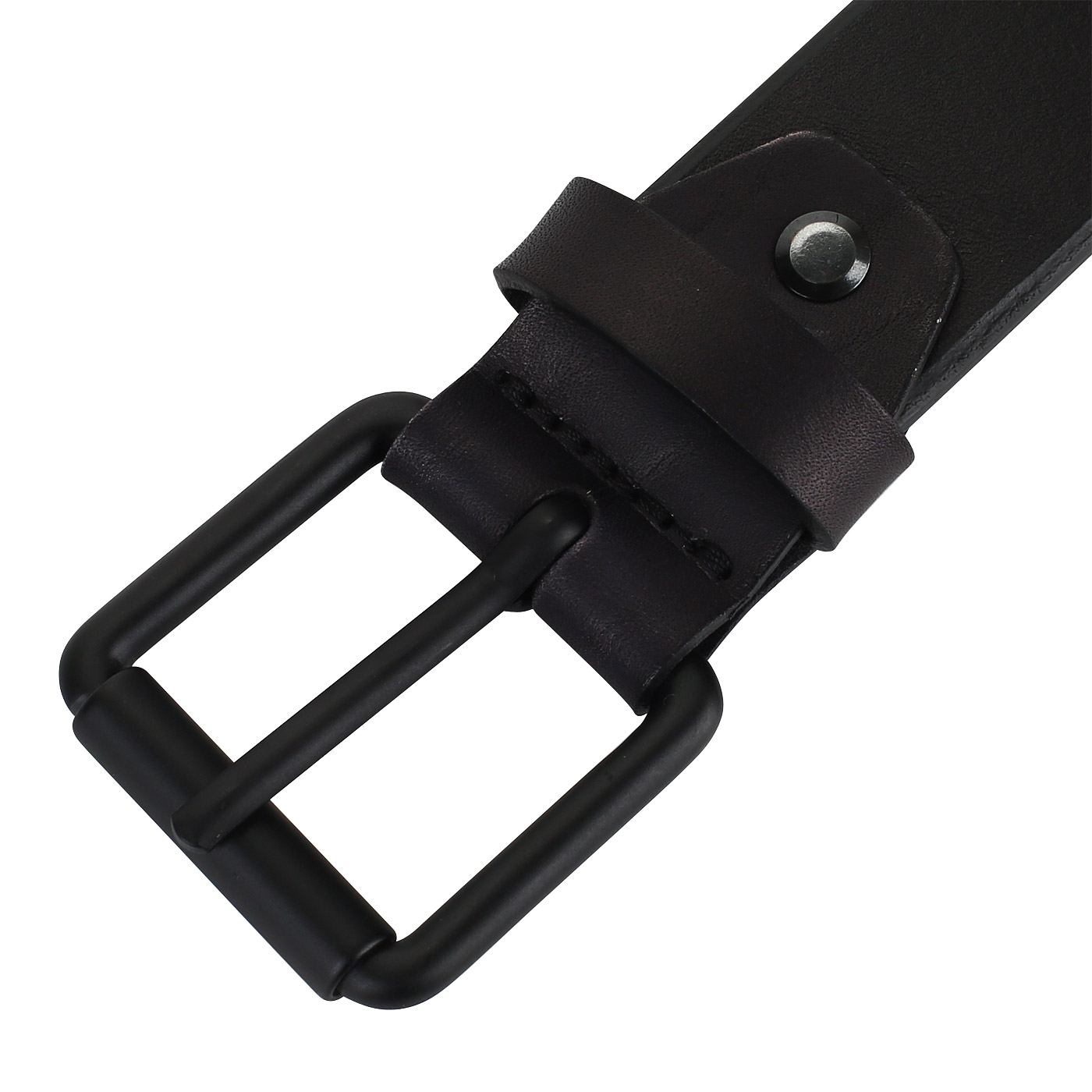 Мужской ремень из черной кожи Piquadro Setebos