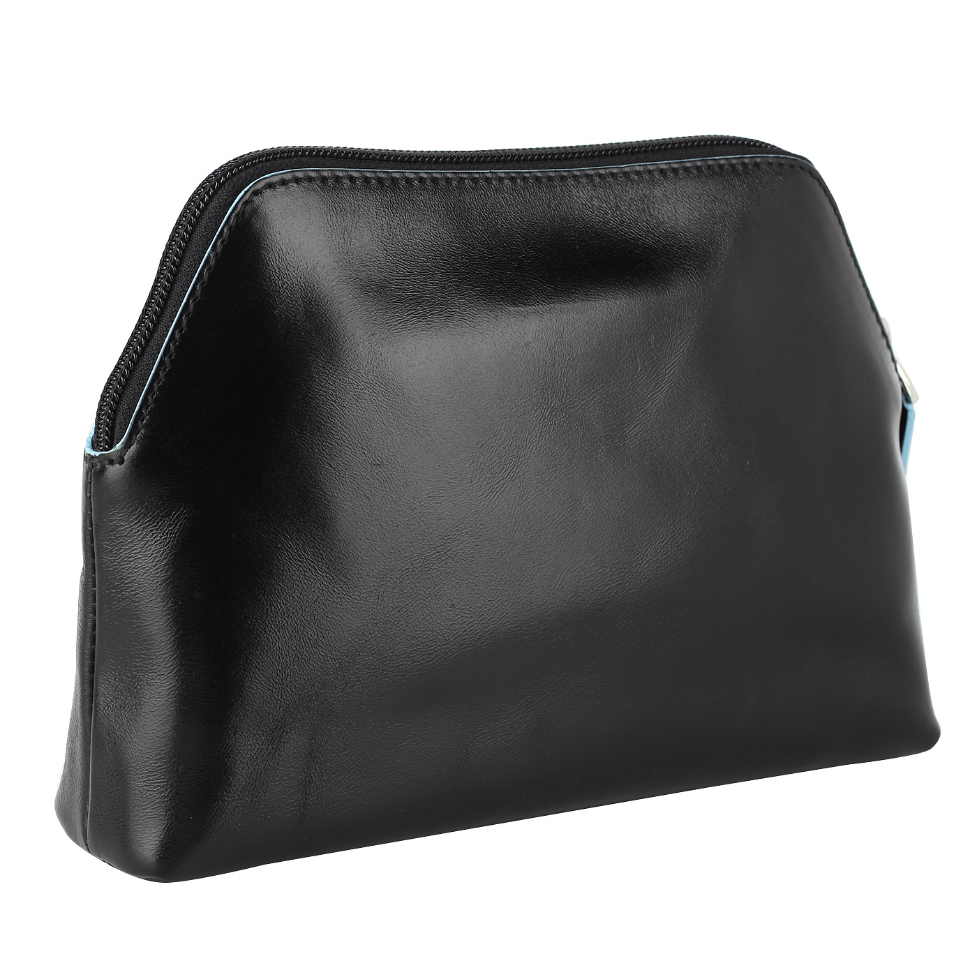 Кожаная косметичка Piquadro Blue square