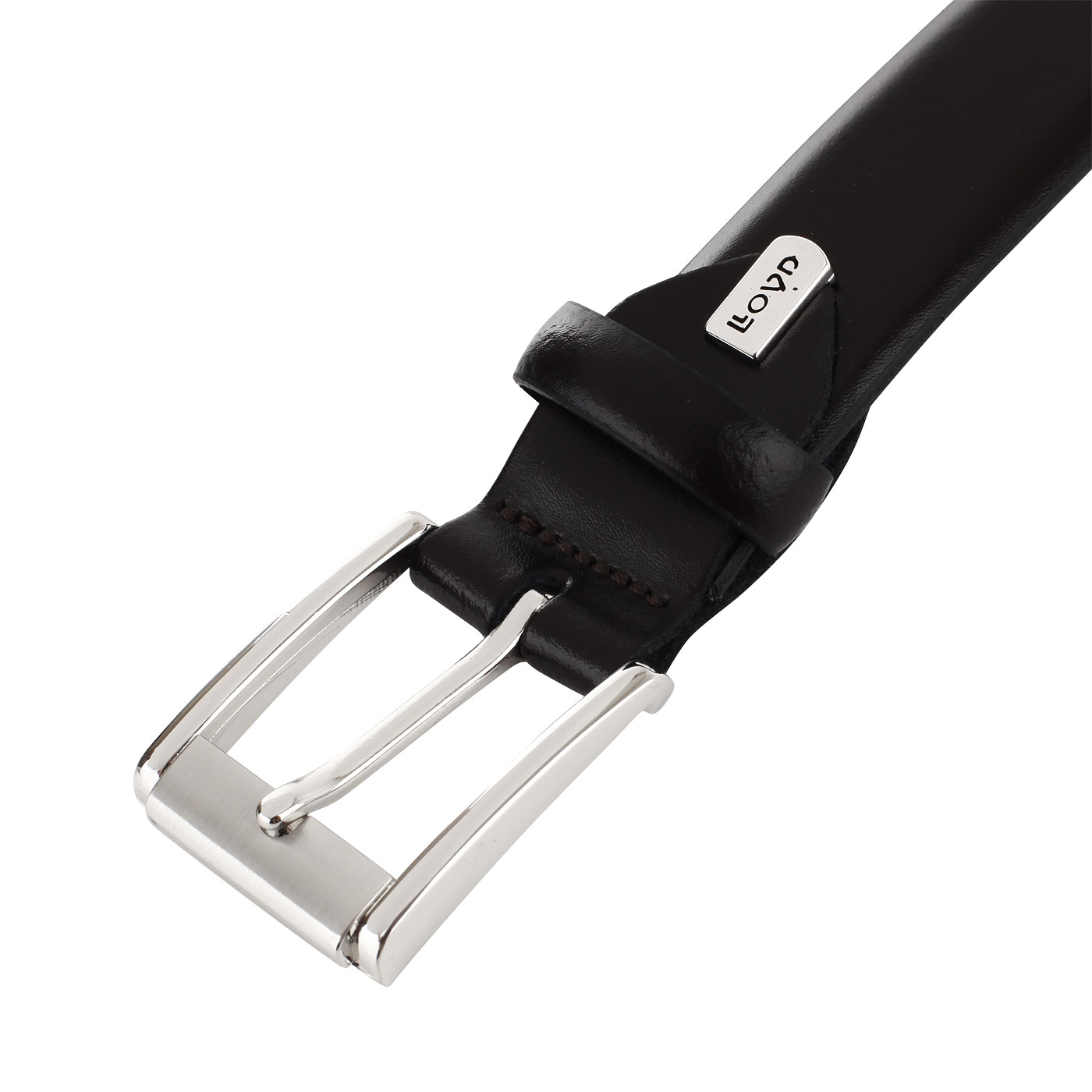 Коричневый кожаный ремень Lloyd 