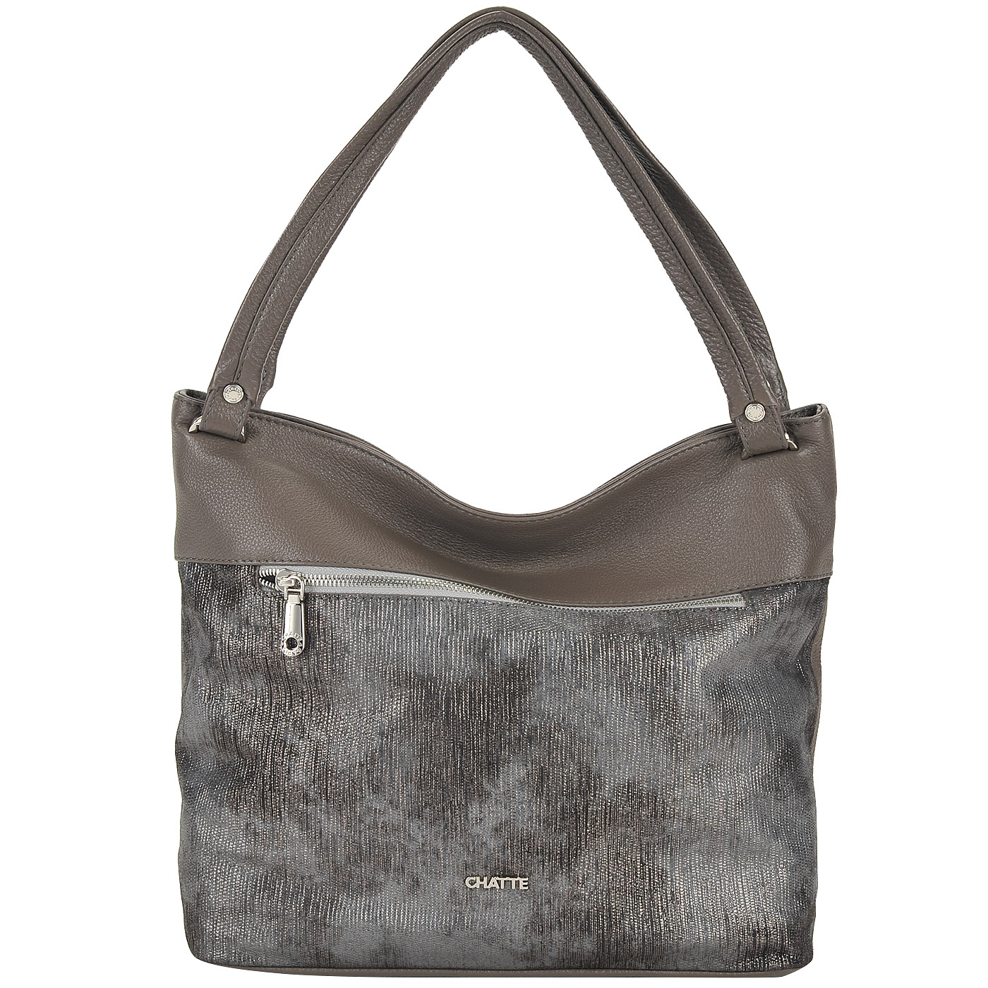 Chatte Женская сумка из натуральной кожи и замши