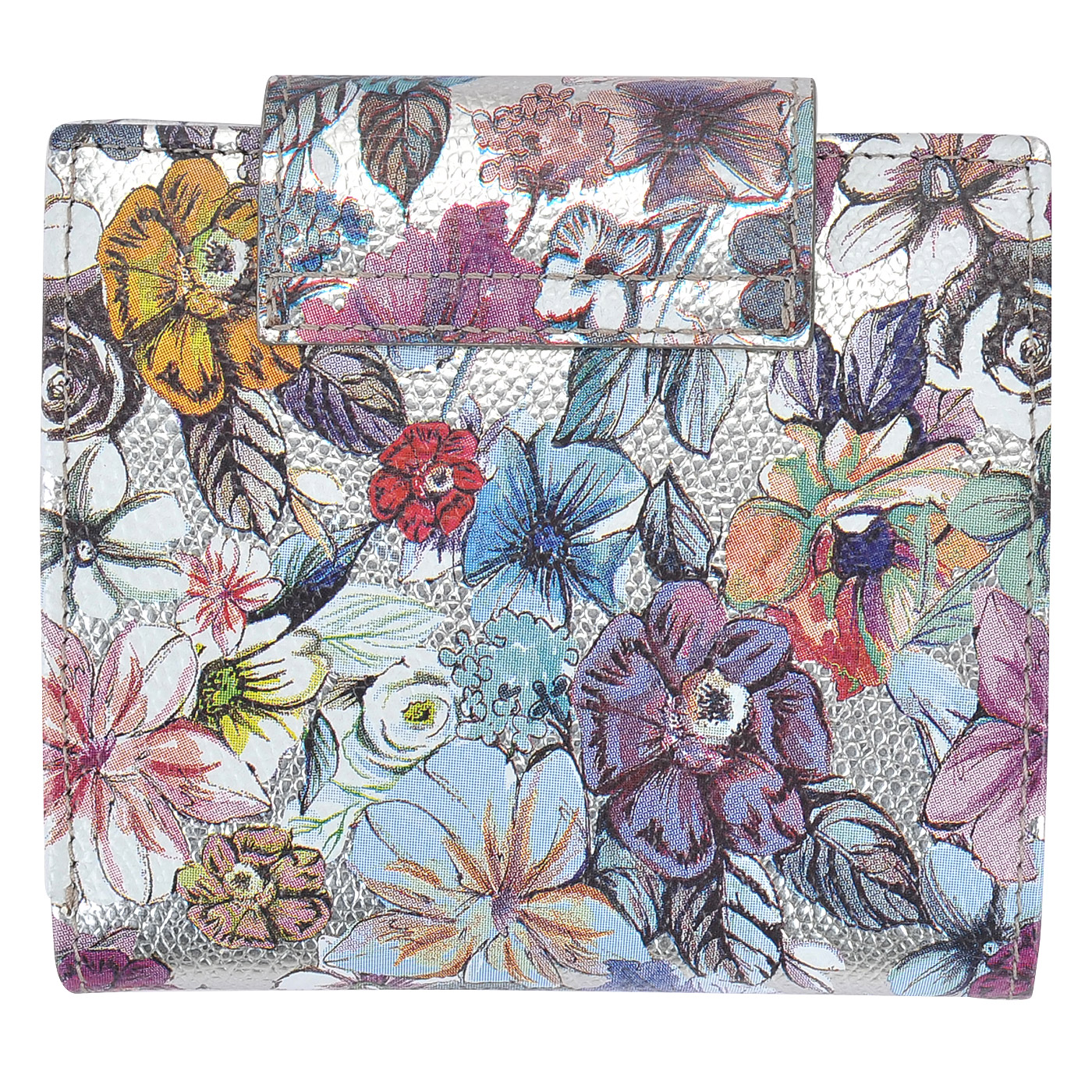 Женское кожаное портмоне Aurelli Luna fiore