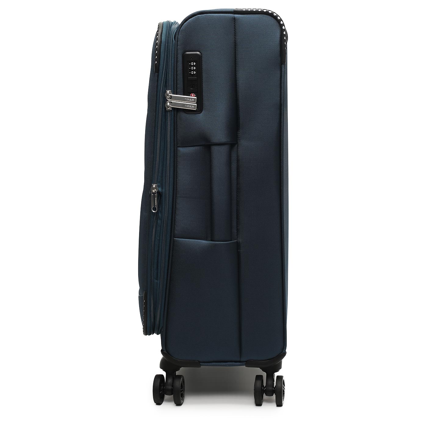 Чемодан средний M тканевый Torber Vivi