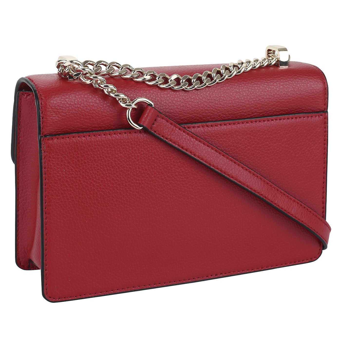 Сумочка из красной кожи DKNY Elissa