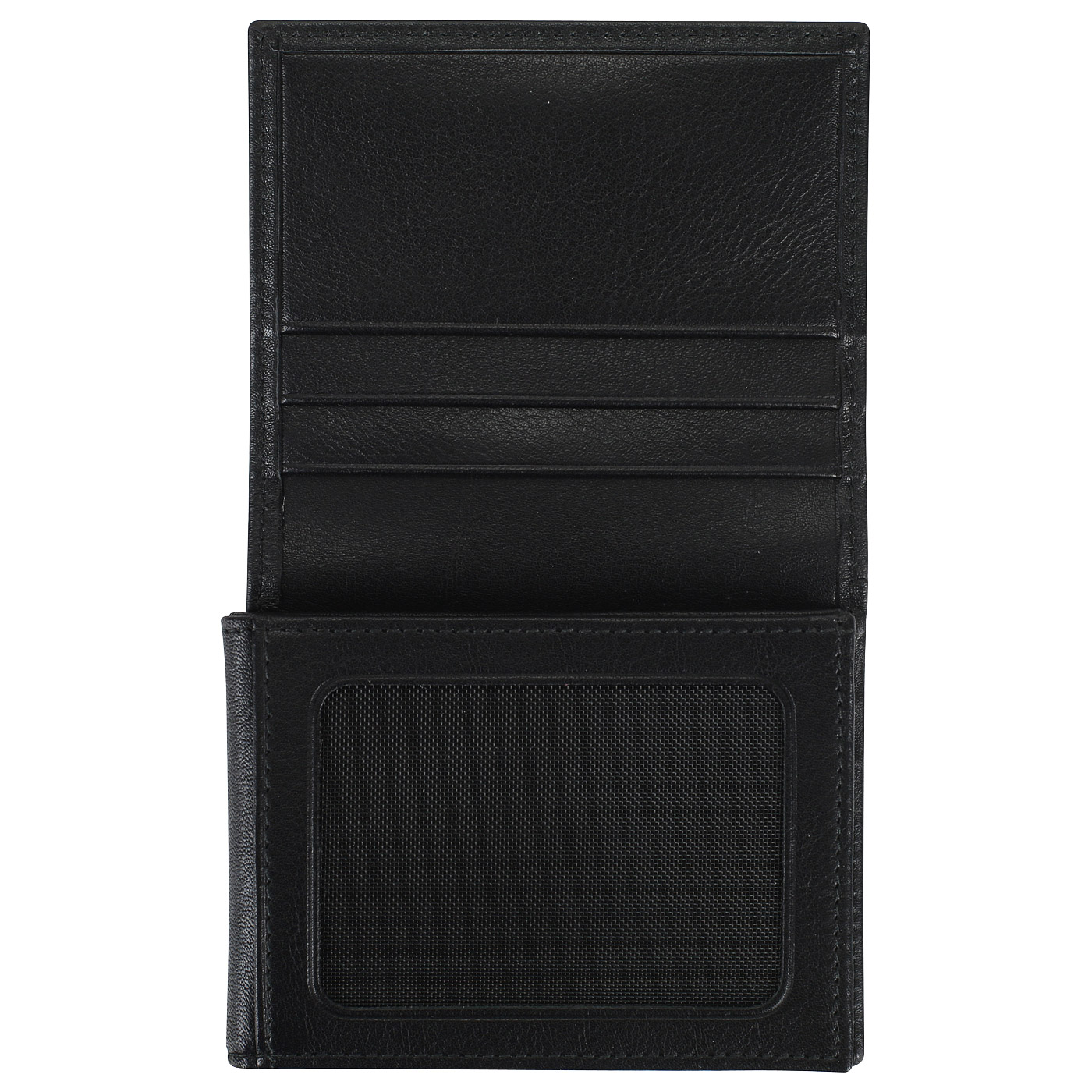 Черное складное портмоне Neri Karra 