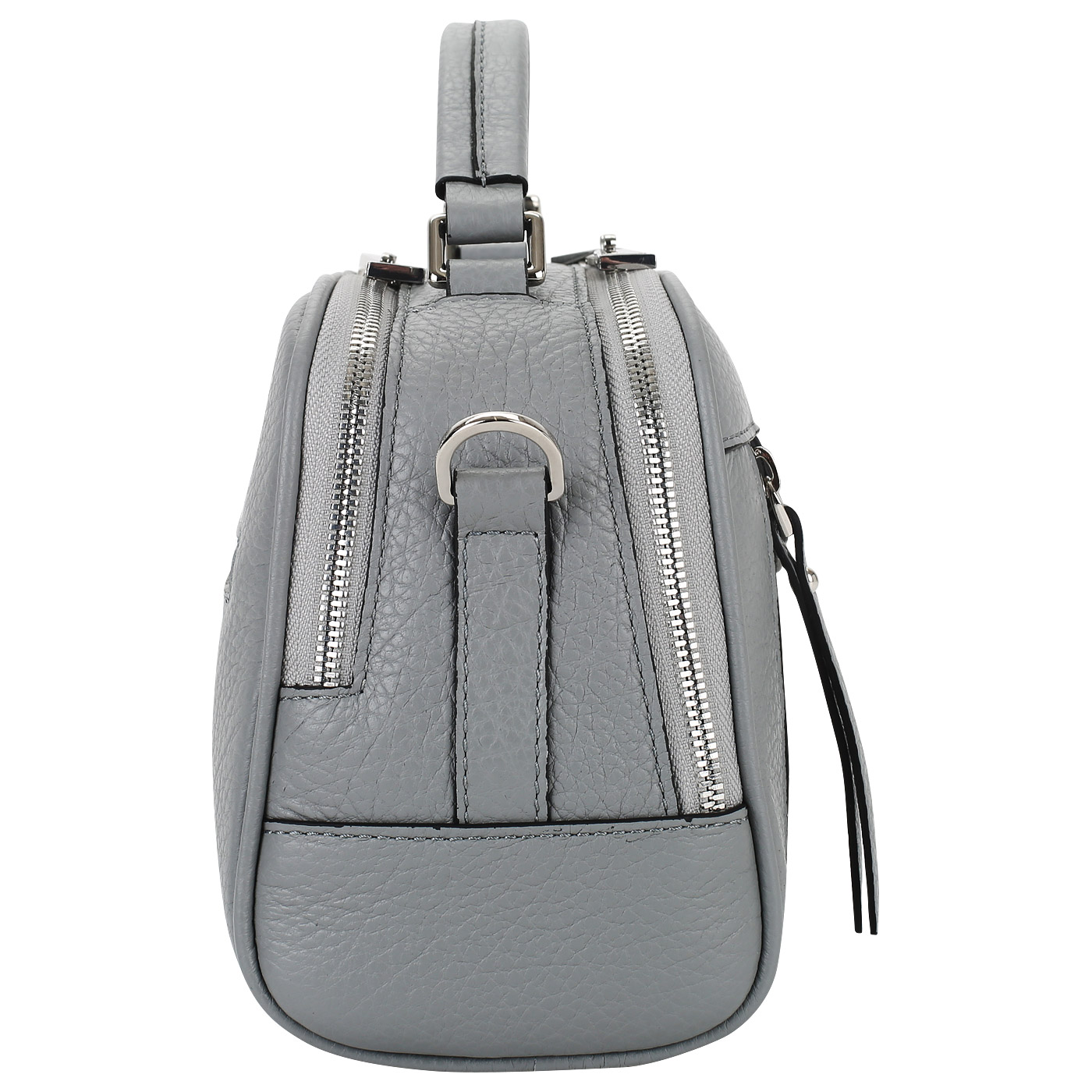 Кожаная сумка на двойной молнии Chatte 