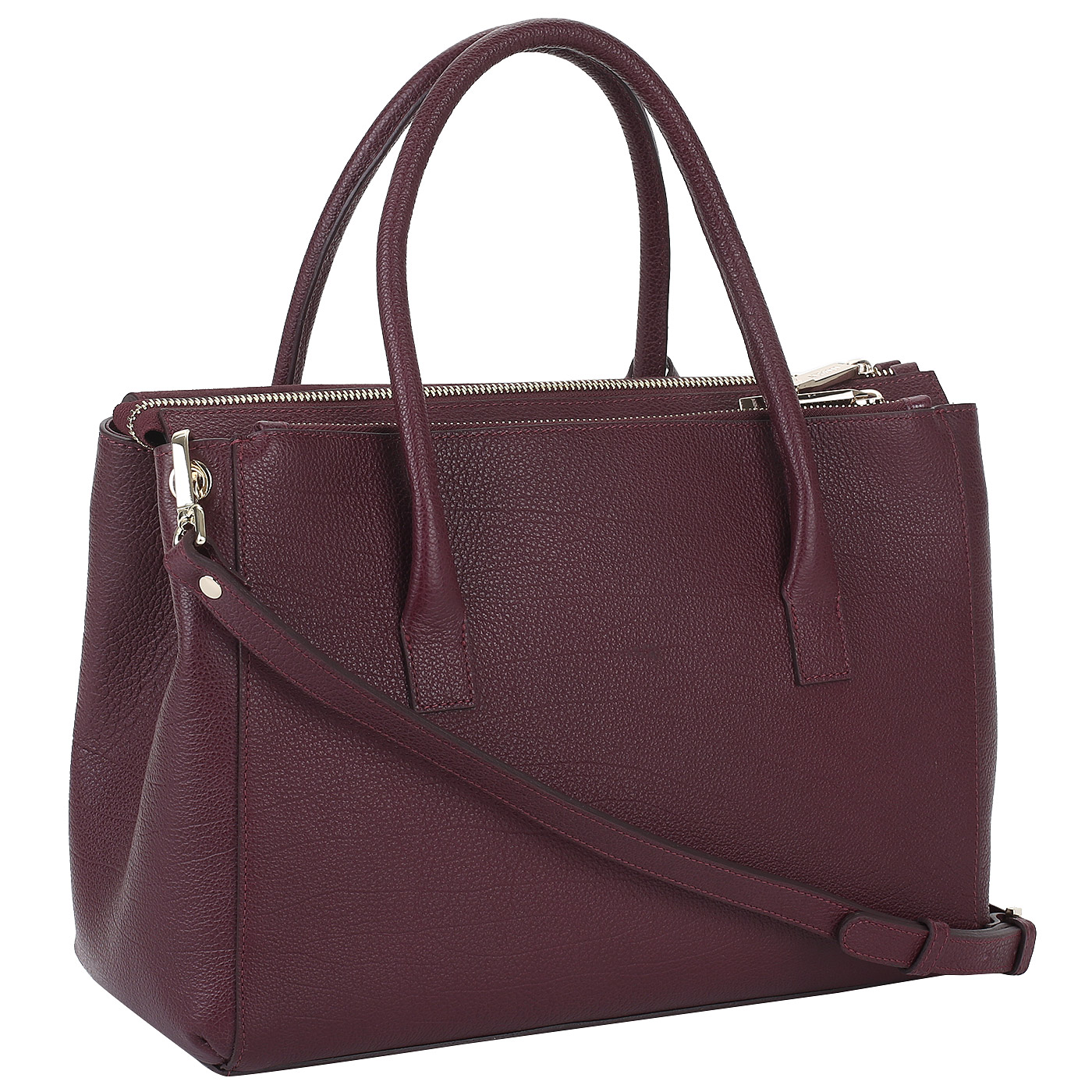 Сумка из кожи и замши Aurelli Soft