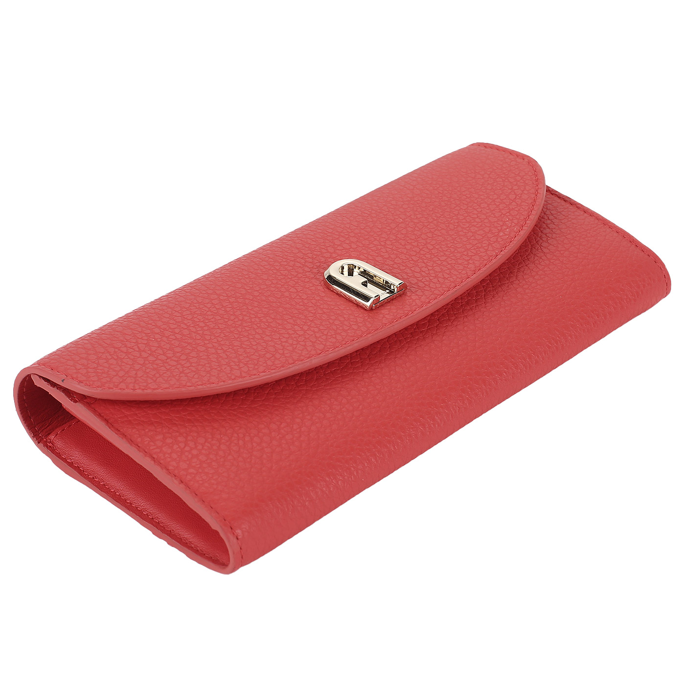 Портмоне кораллового цвета Furla Sleek