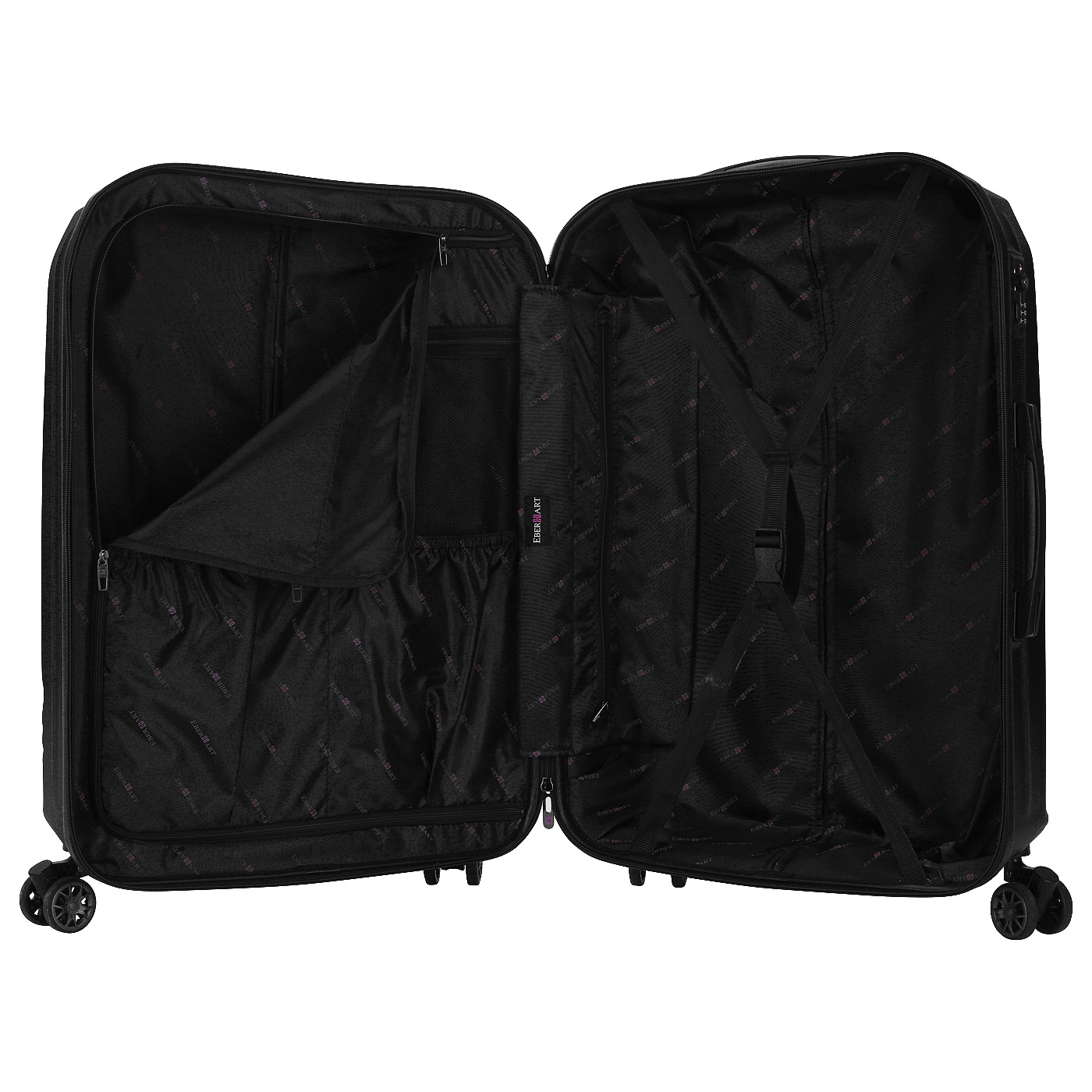 Чемодан большой L из поликарбоната с кодовым замком Eberhart Sway