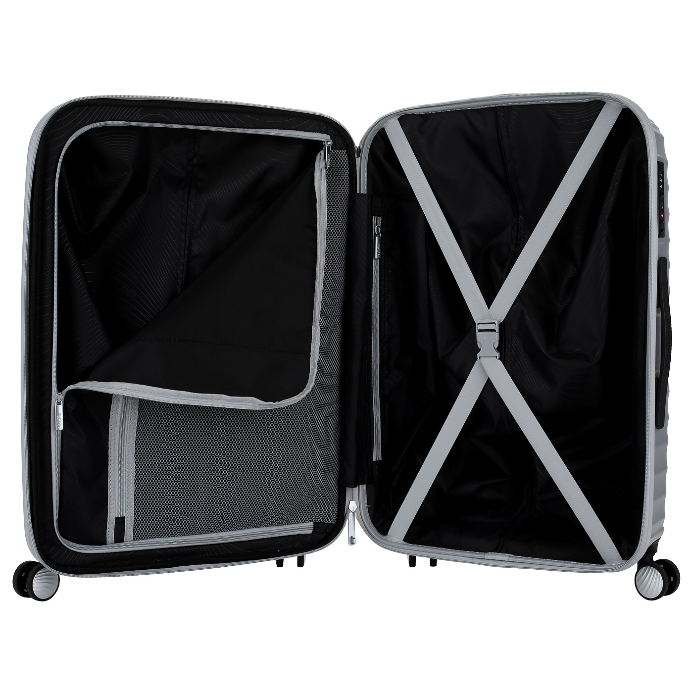 Чемодан средний M из ABS-пластика с кодовым замком American Tourister Jetglam