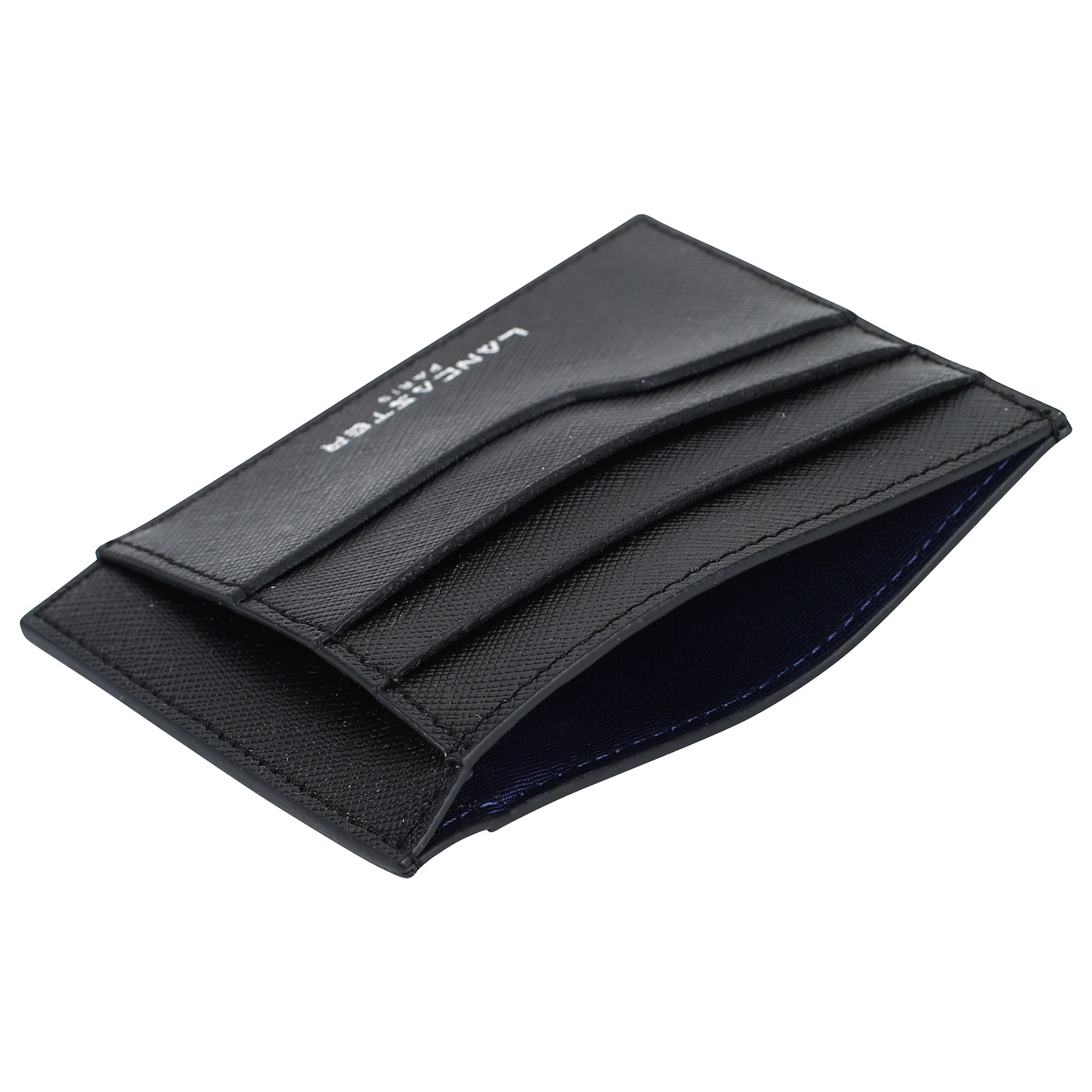 Мужская визитница из натурального сафьяна Lancaster Mathias