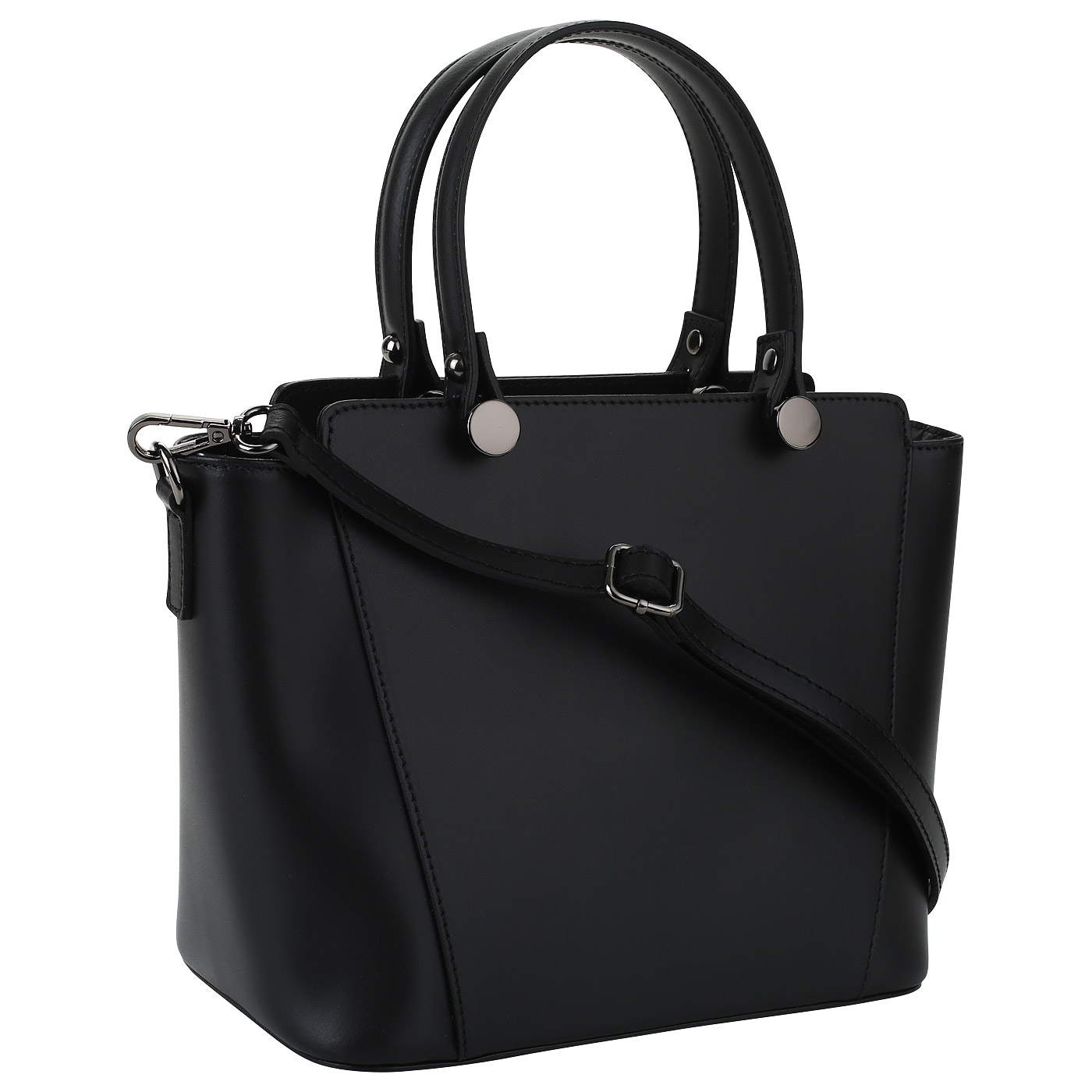 Сумка из черной кожи Sara Burglar Diva