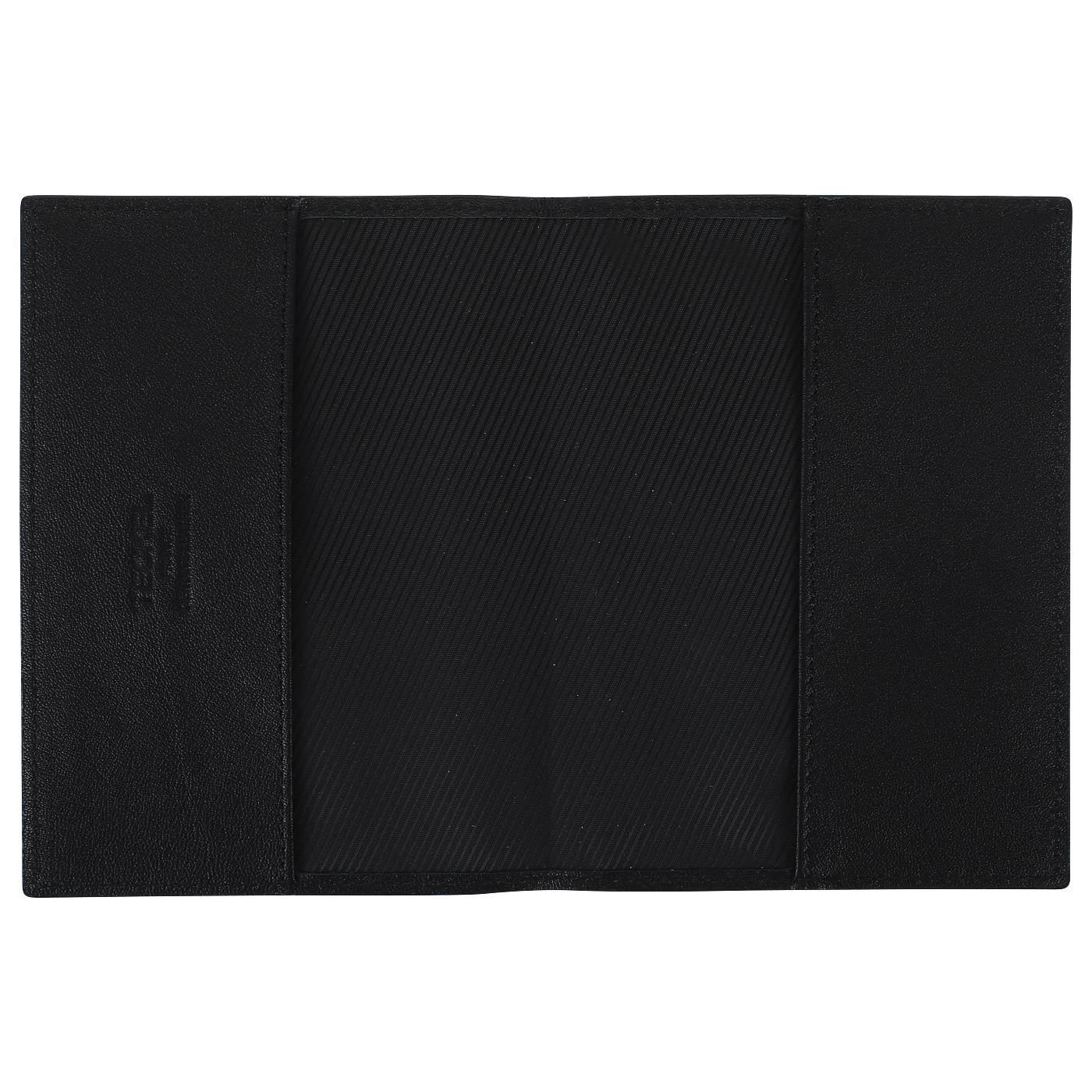 Обложка для паспорта из тисненой кожи Teckel 