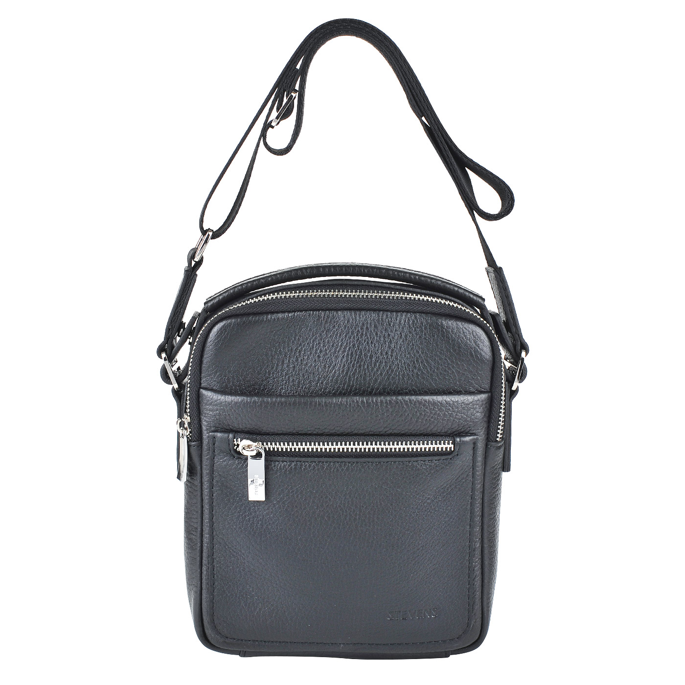 Stevens Мужская кожаная сумка через плечо