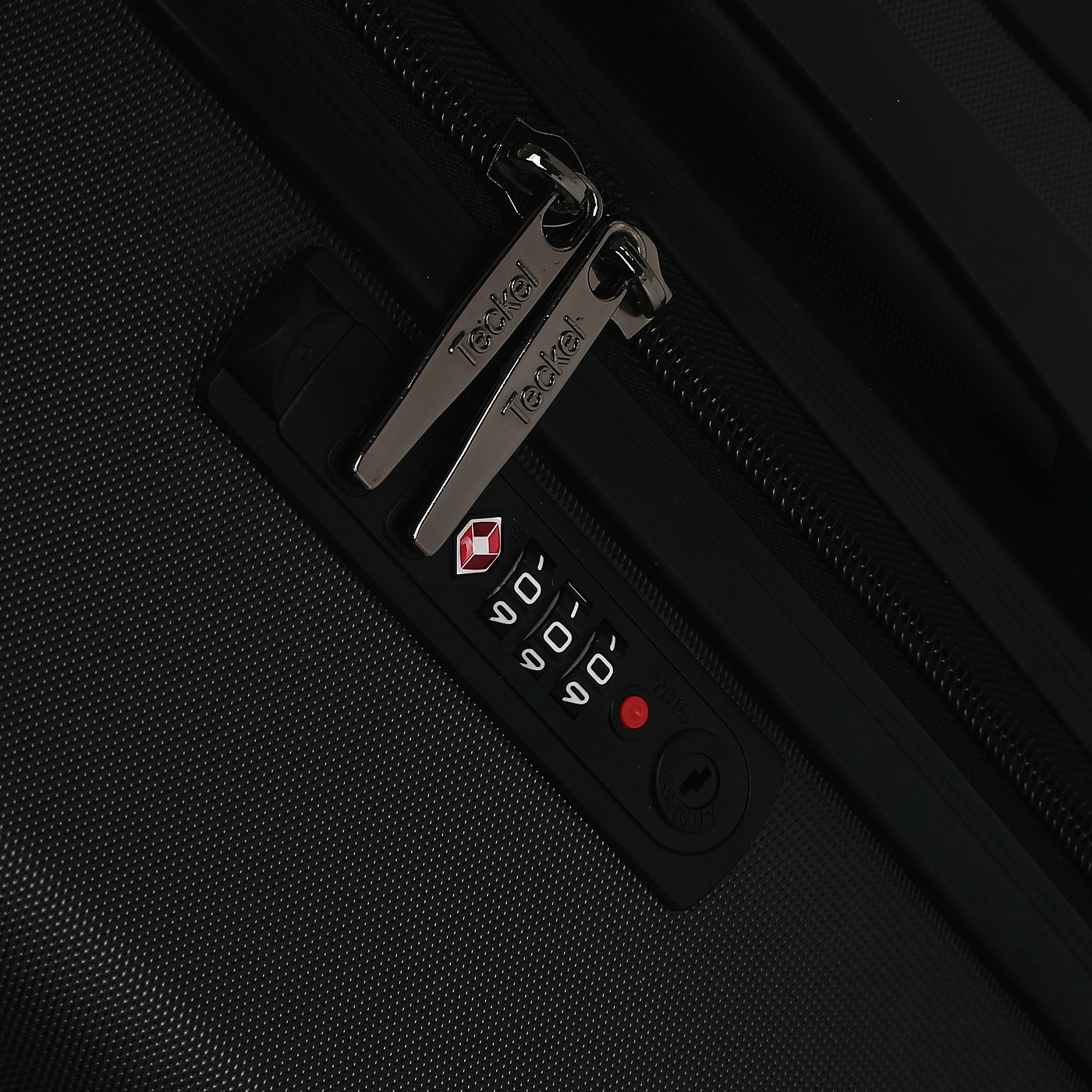Чемодан большой L из ABS-пластика с кодовым замком Teckel Crossway