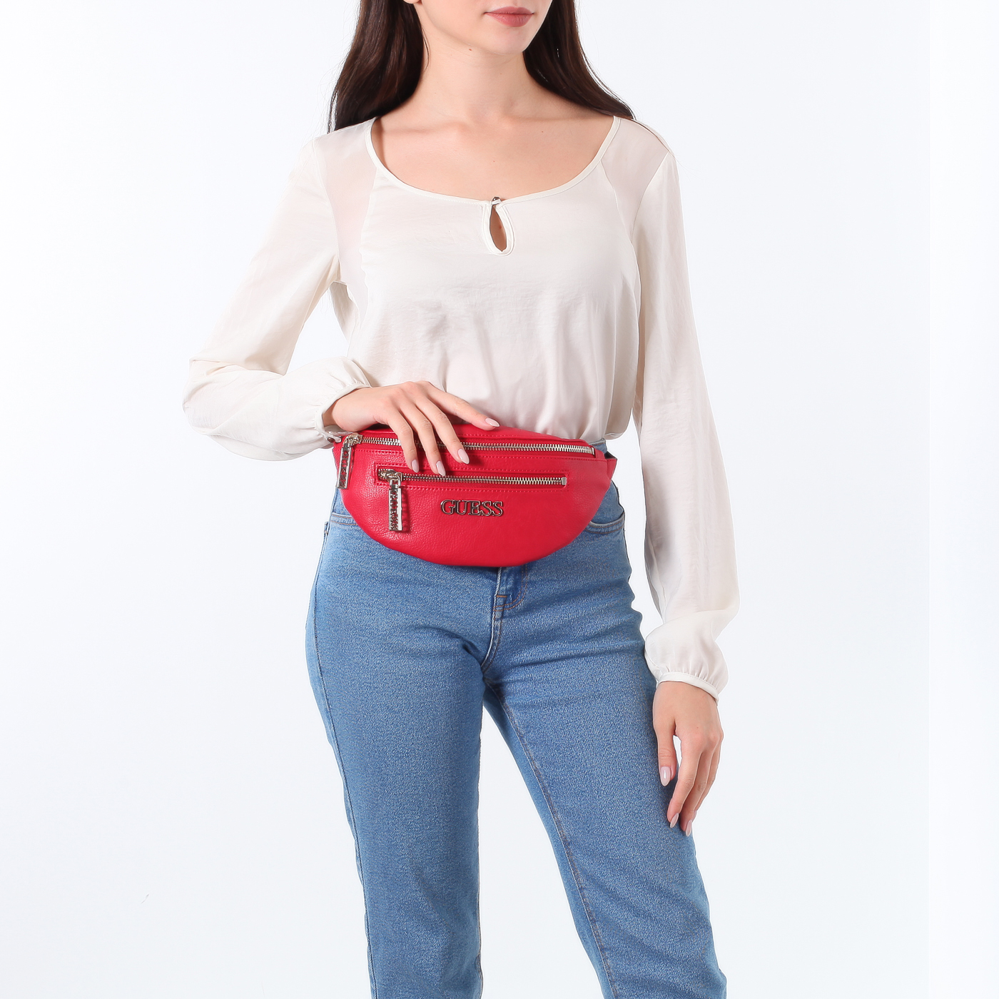 Поясная сумка на молнии Guess Manhattan