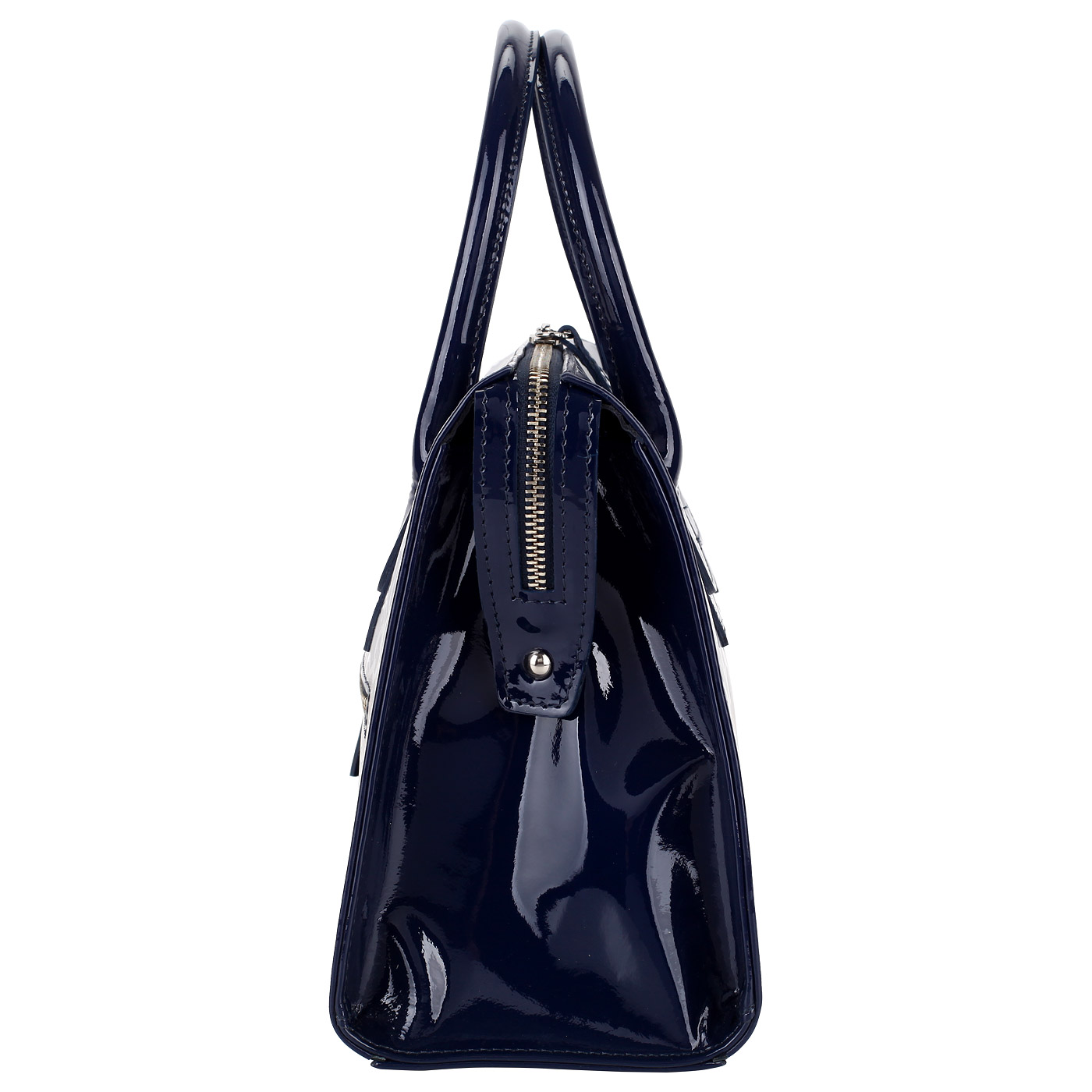 Лакированная кожаная сумка Marina Creazioni 