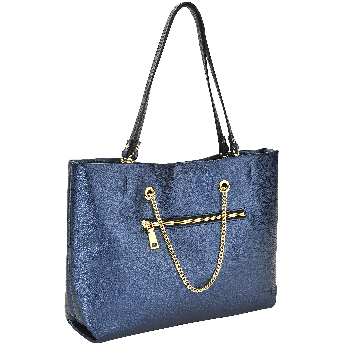 Вместительная женская сумка из натуральной кожи Chatte 