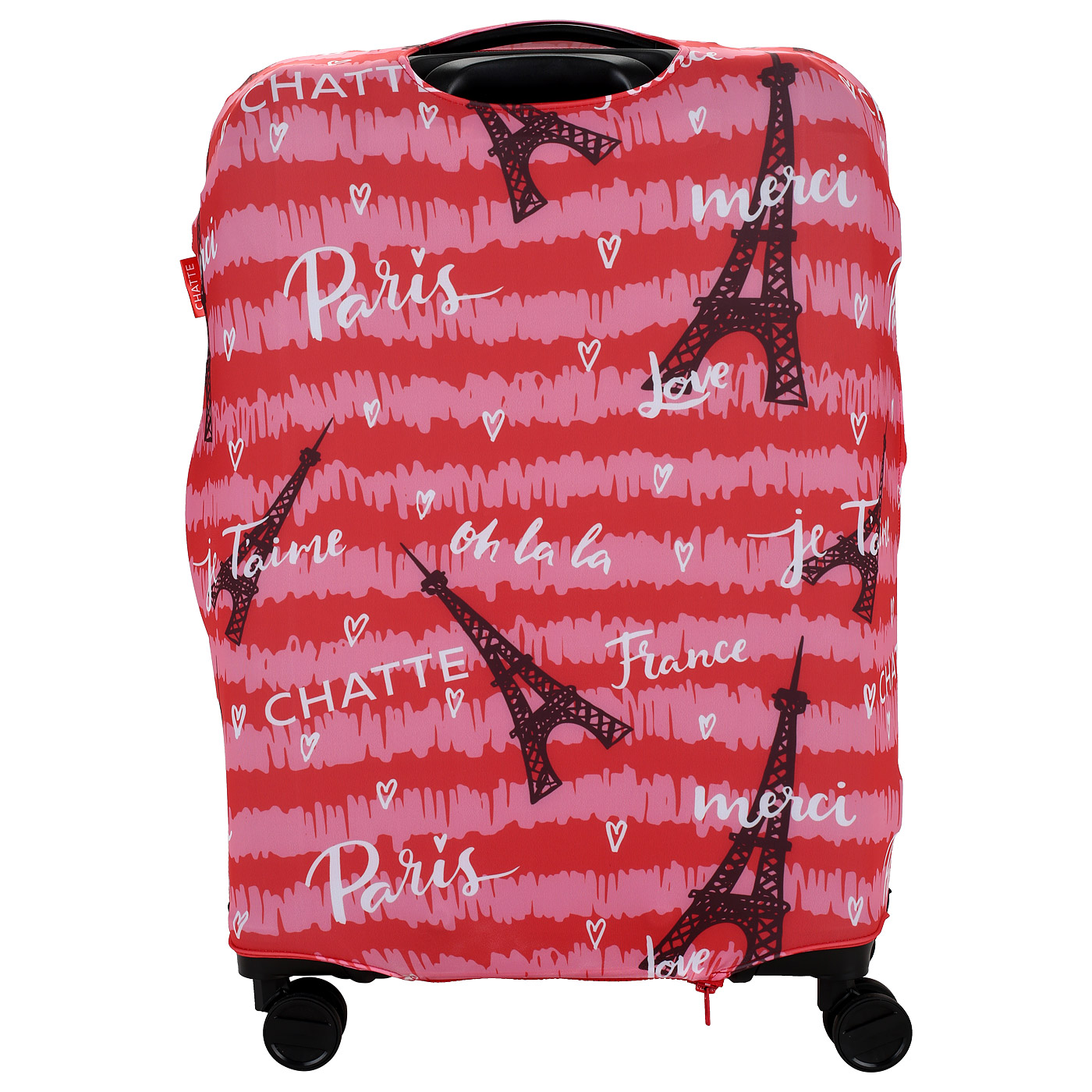 Чехол для чемодана Chatte Vie en Rose
