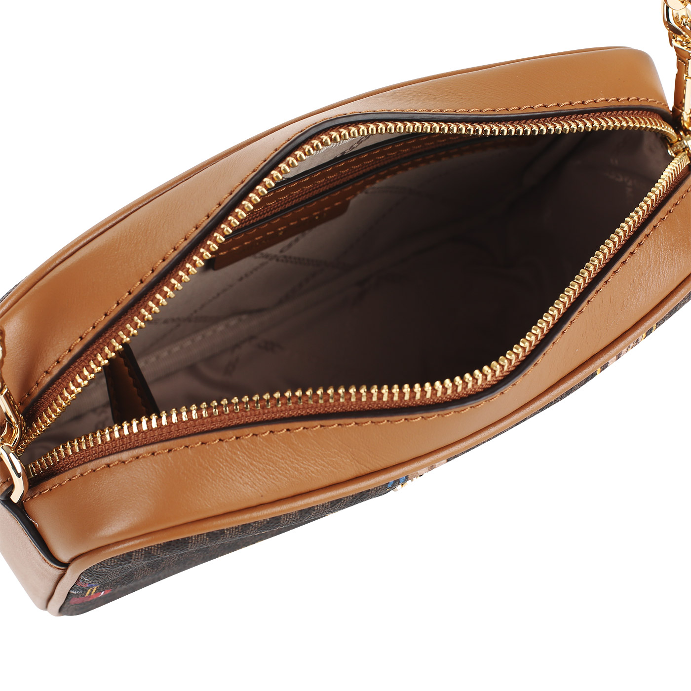 Сумка с логотипом бренда Michael Kors Jet set