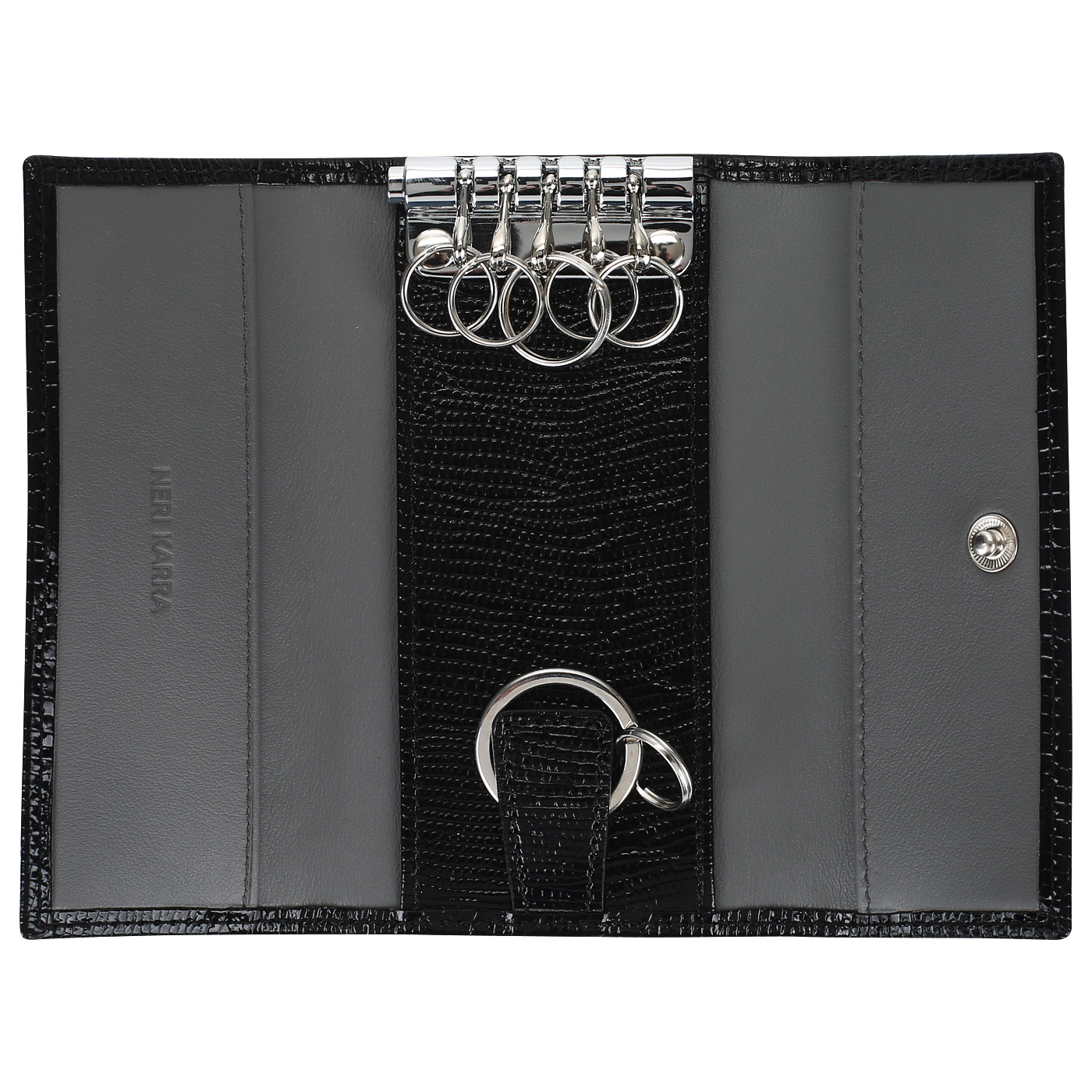 Ключница с отделкой под кожу ящера Neri Karra 