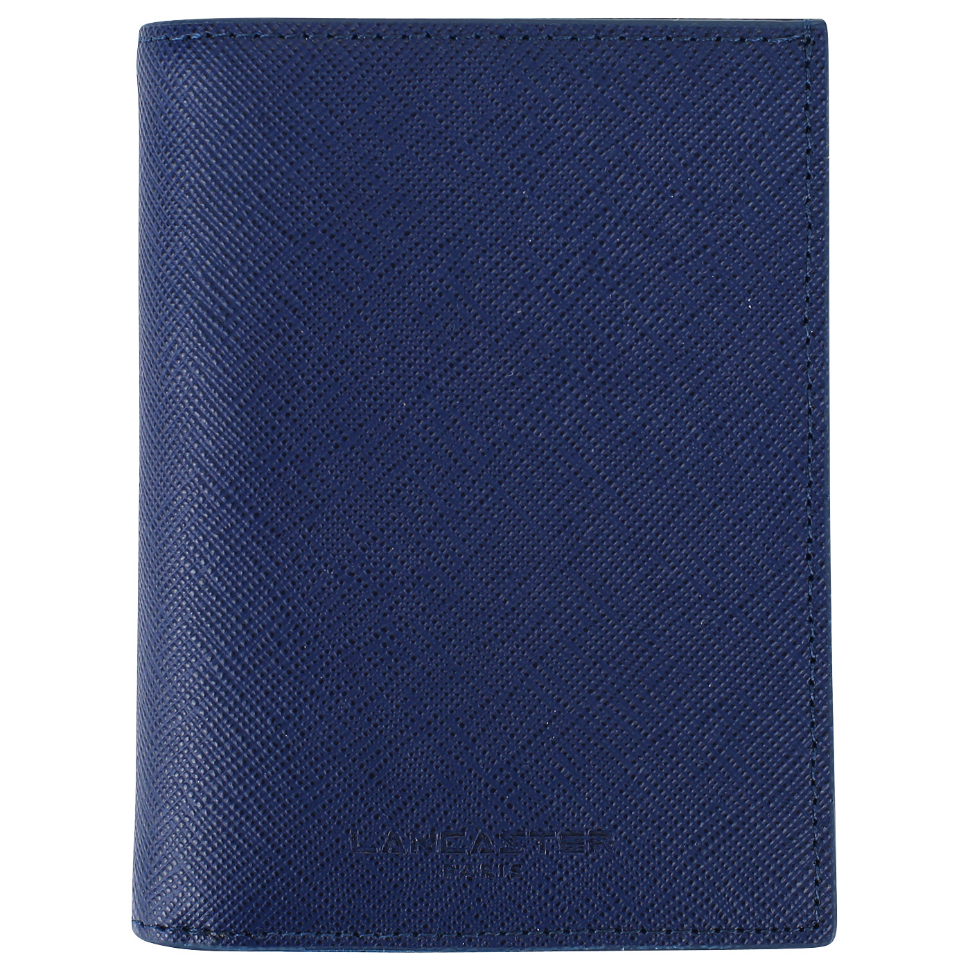 Lancaster Синее мужское портмоне из сафьяна