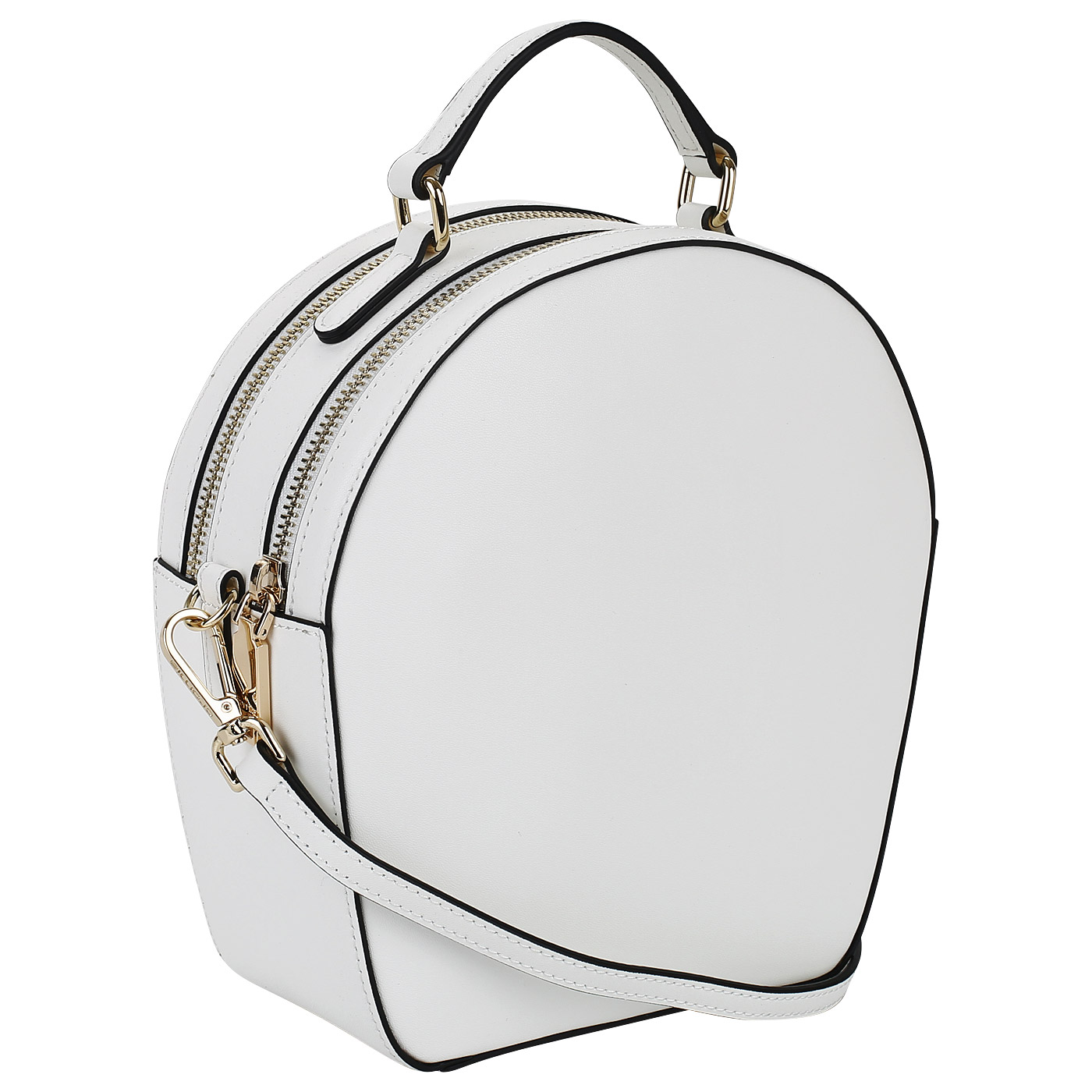 Кожаная сумка с клепками Cromia It becca