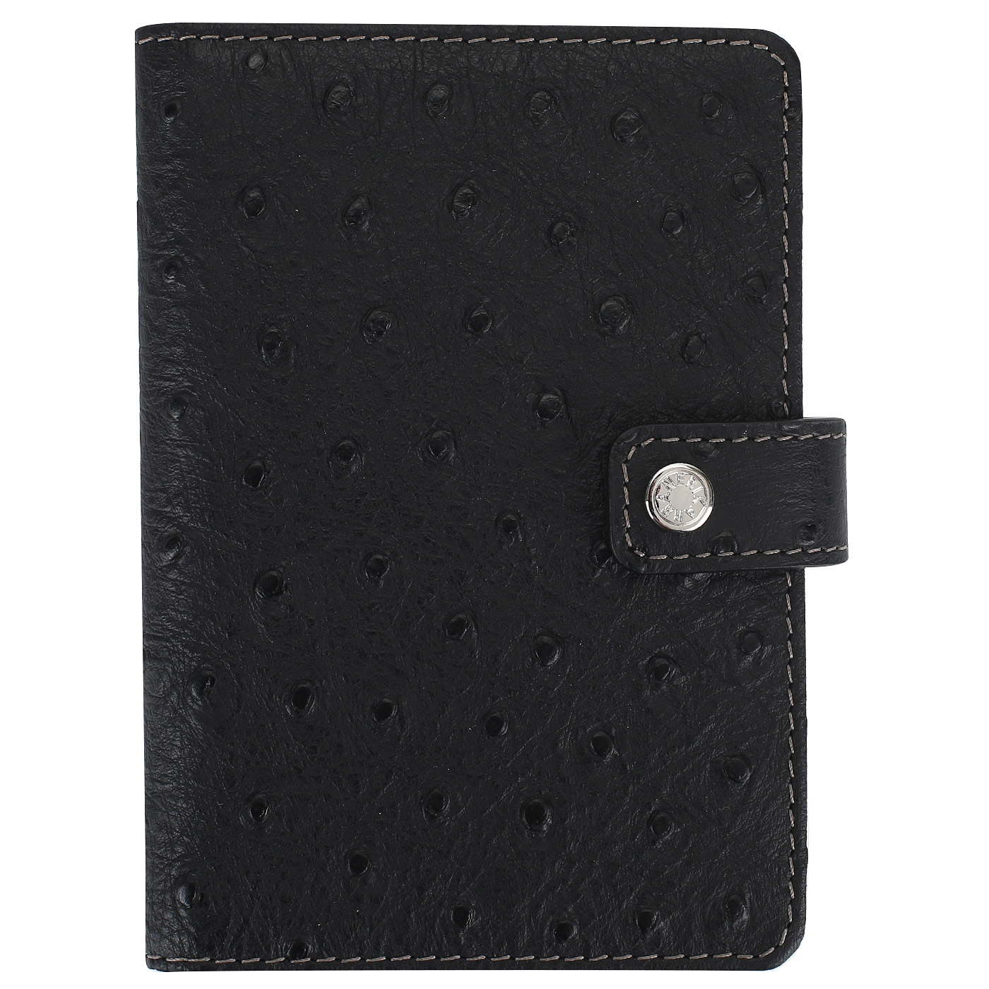 Neri Karra Черная кожаная обложка для автодокументов
