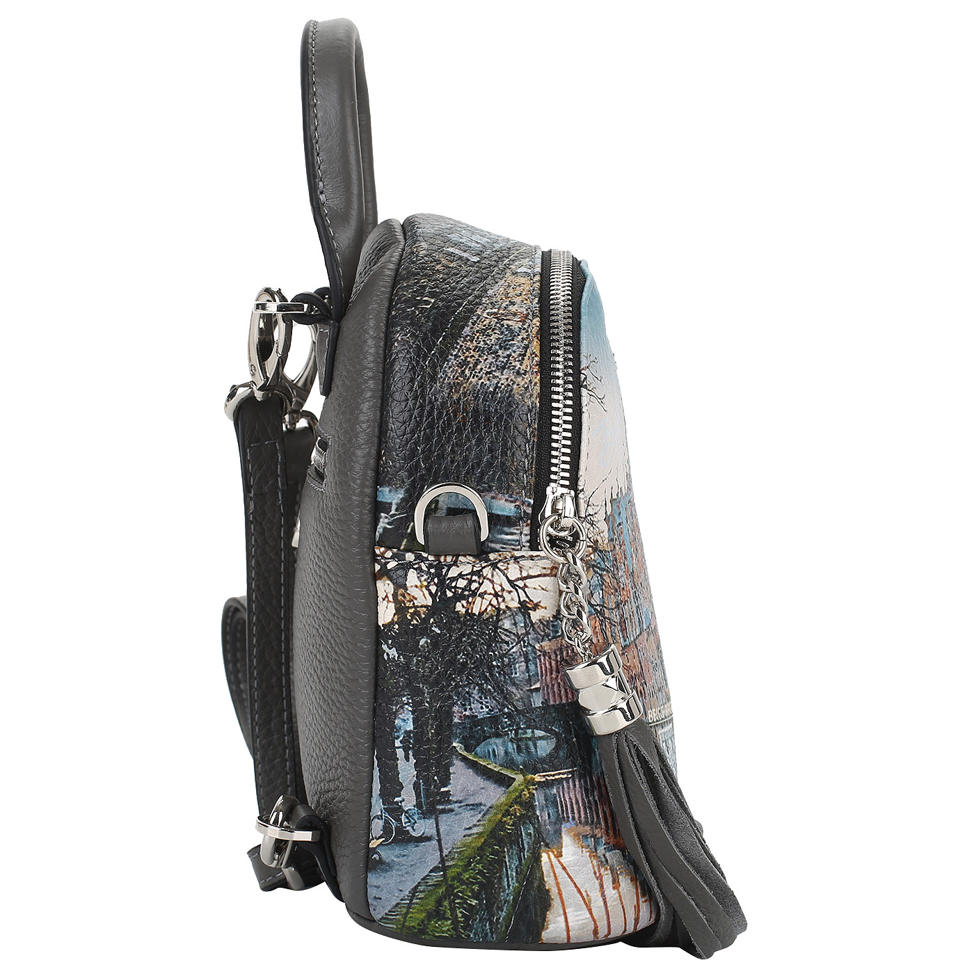 Маленький кожаный рюкзак Chatte Lille