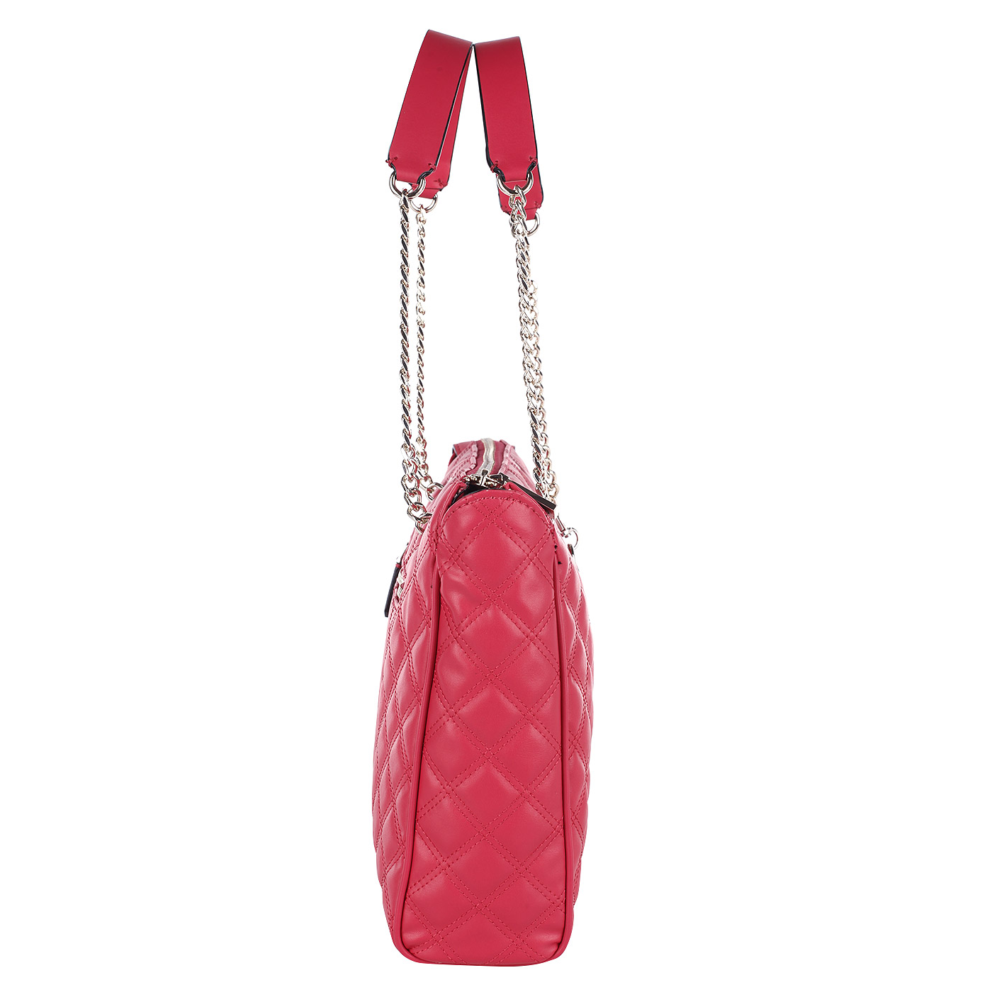 Вместительная стеганая сумка с длинными ручками Guess Darin