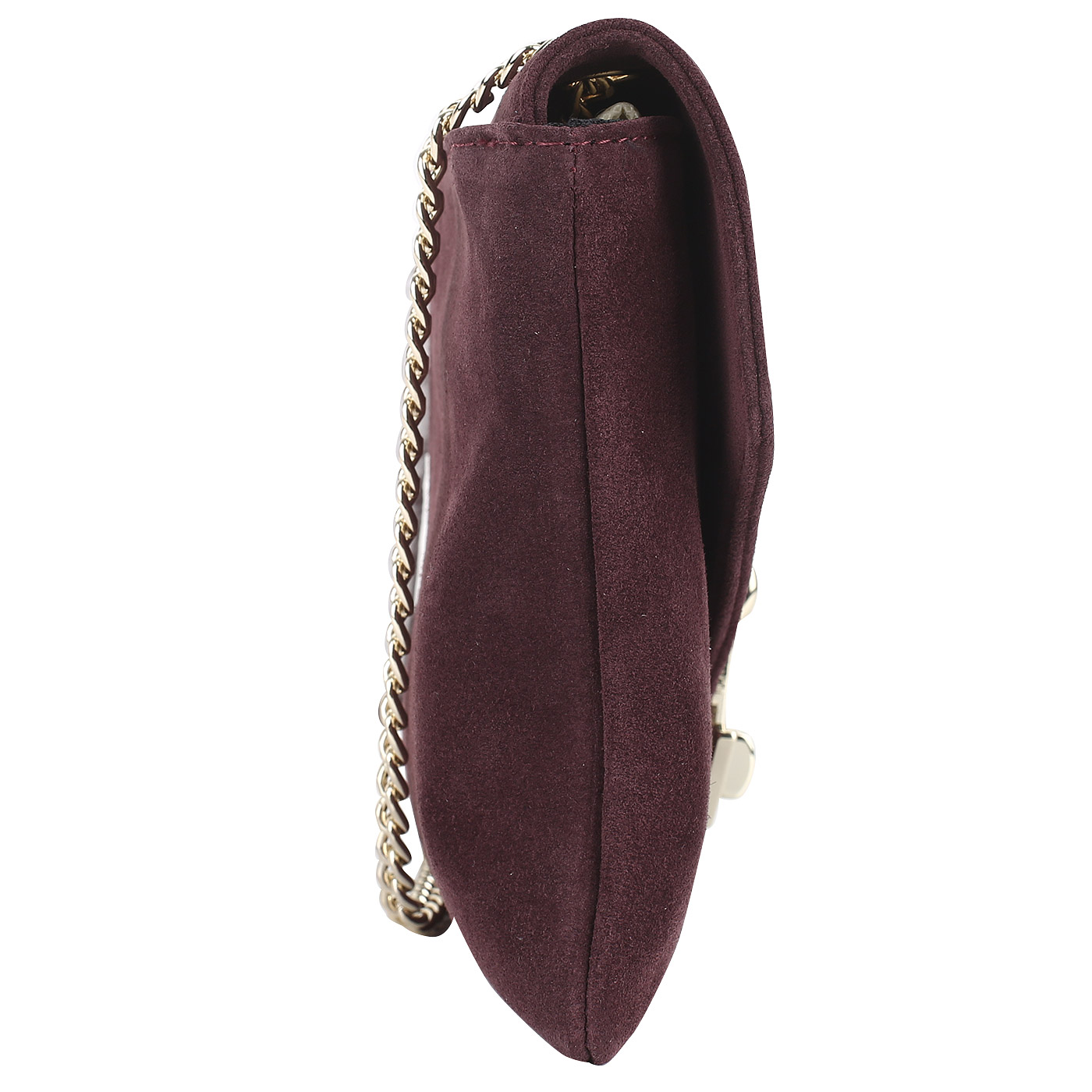 Сумка с цепочкой через плечо Aurelli Suede